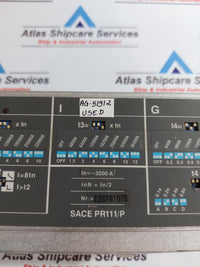 ABB SACE PR111/P LSIG TRIP UNIT 3200 A AG519