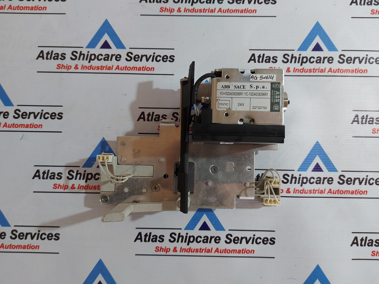 ABB SACE TO-1SDA038286R1 YC-1SDA038296R1 COIL 24V AG526