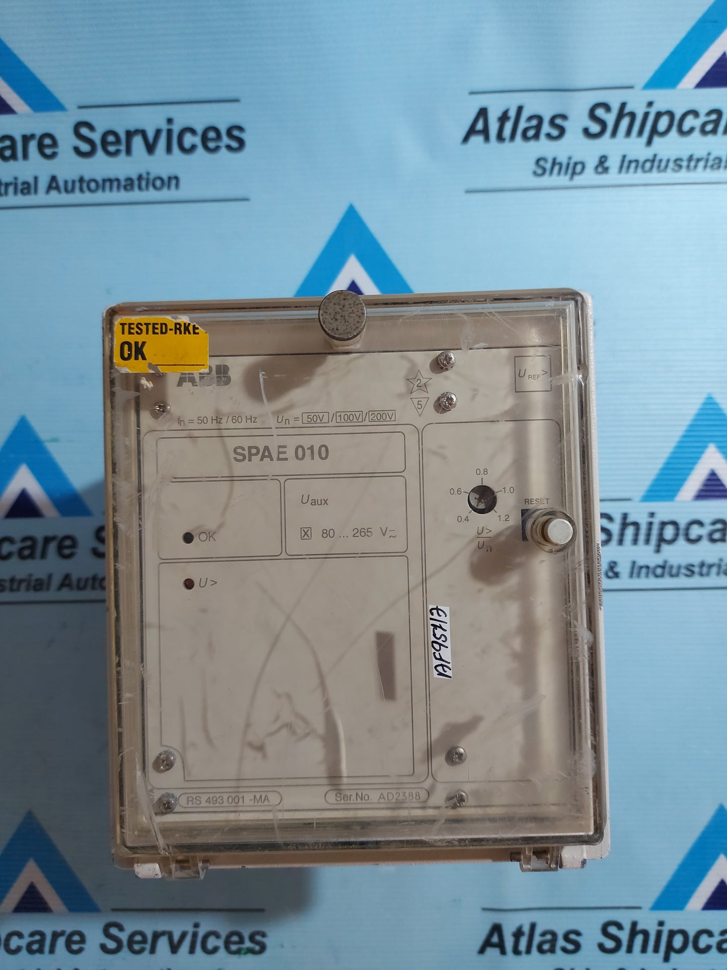 ABB SPAE 010 HIGH IMPEDANCE PROTECTION RELAY