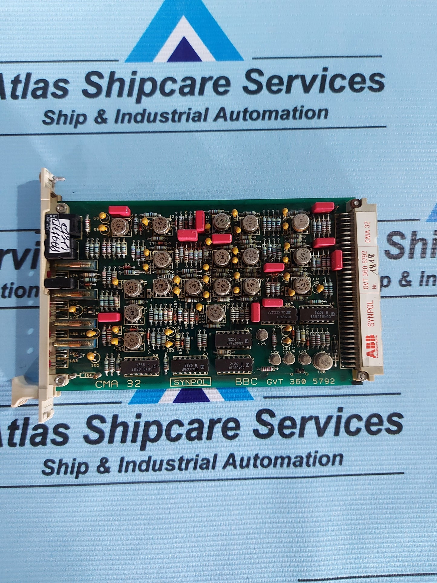 ABB SYNPOL CMA 32 GVT 360 5792 PCB CARD