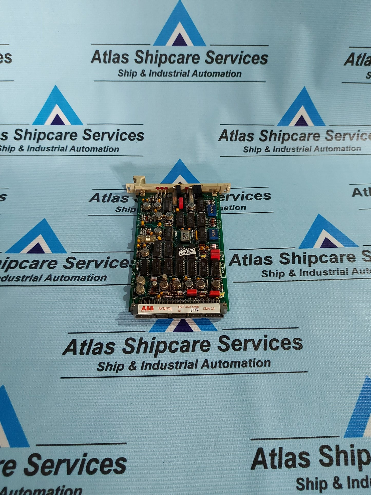 ABB SYNPOL CMA 33 GVT 360 5796 PCB CARD