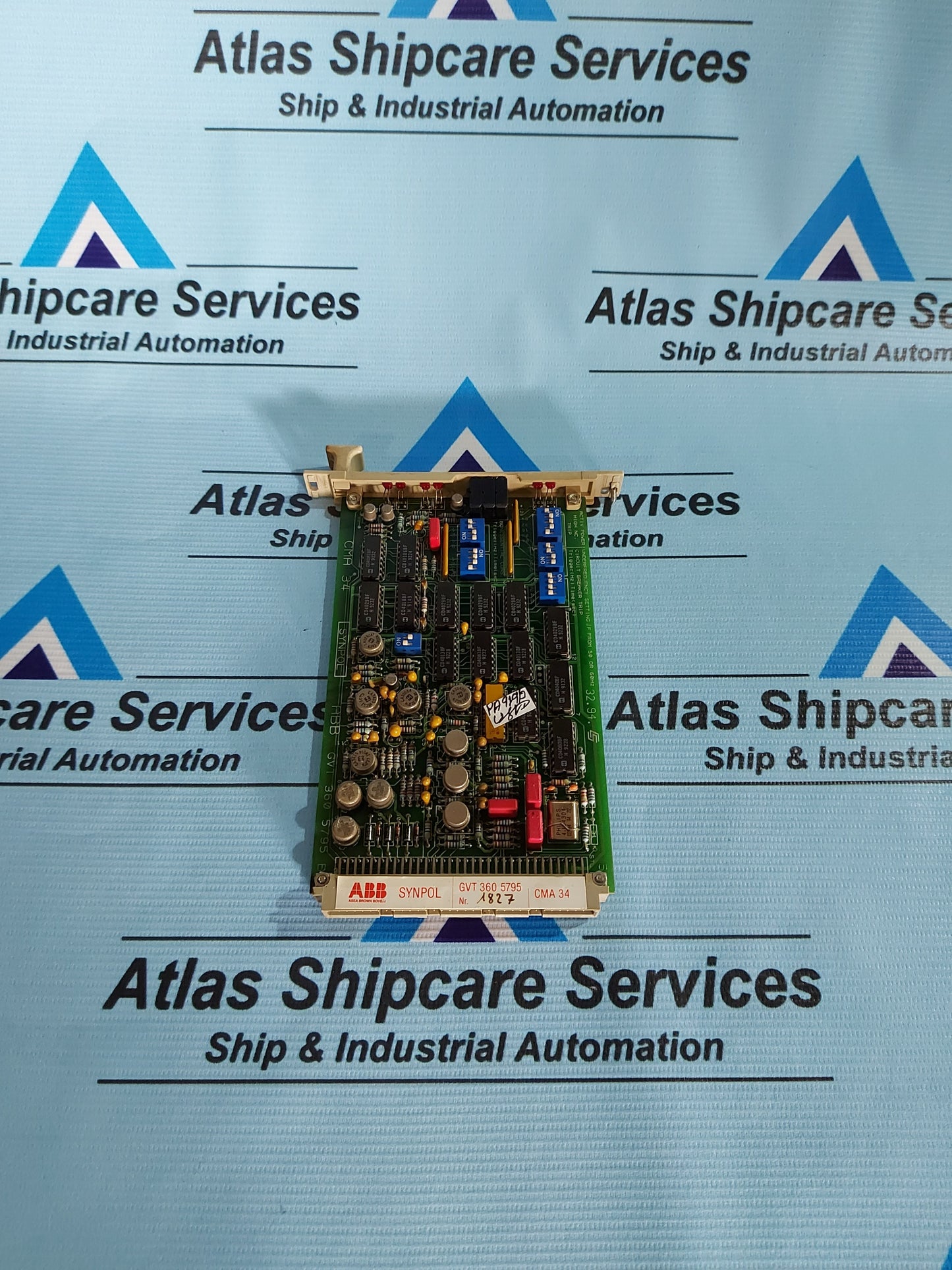 ABB SYNPOL CMA 34 GVT 360 5795 PCB CARD