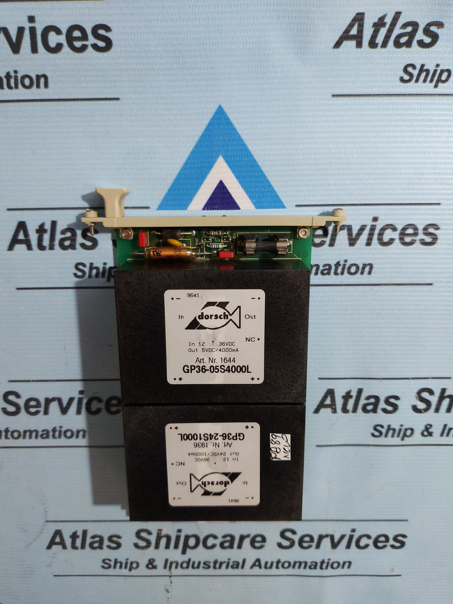 ABB SYNPOL D CMA 121 3DDE 300 401 POWER SUPPLY CARD