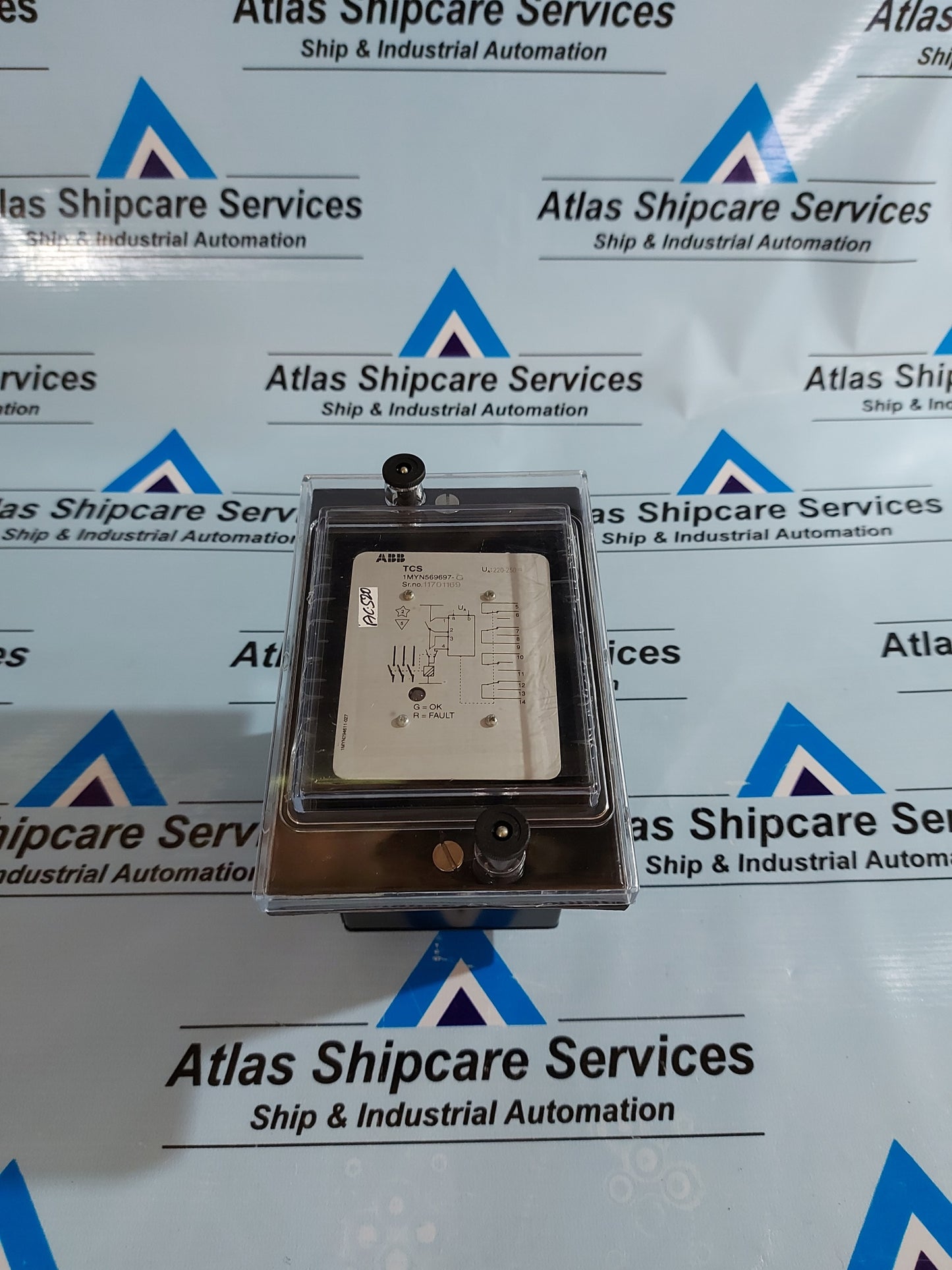 ABB TCS IEC EM/STATIC FLUSH MOUNTING RELAY 1MYN569697-G