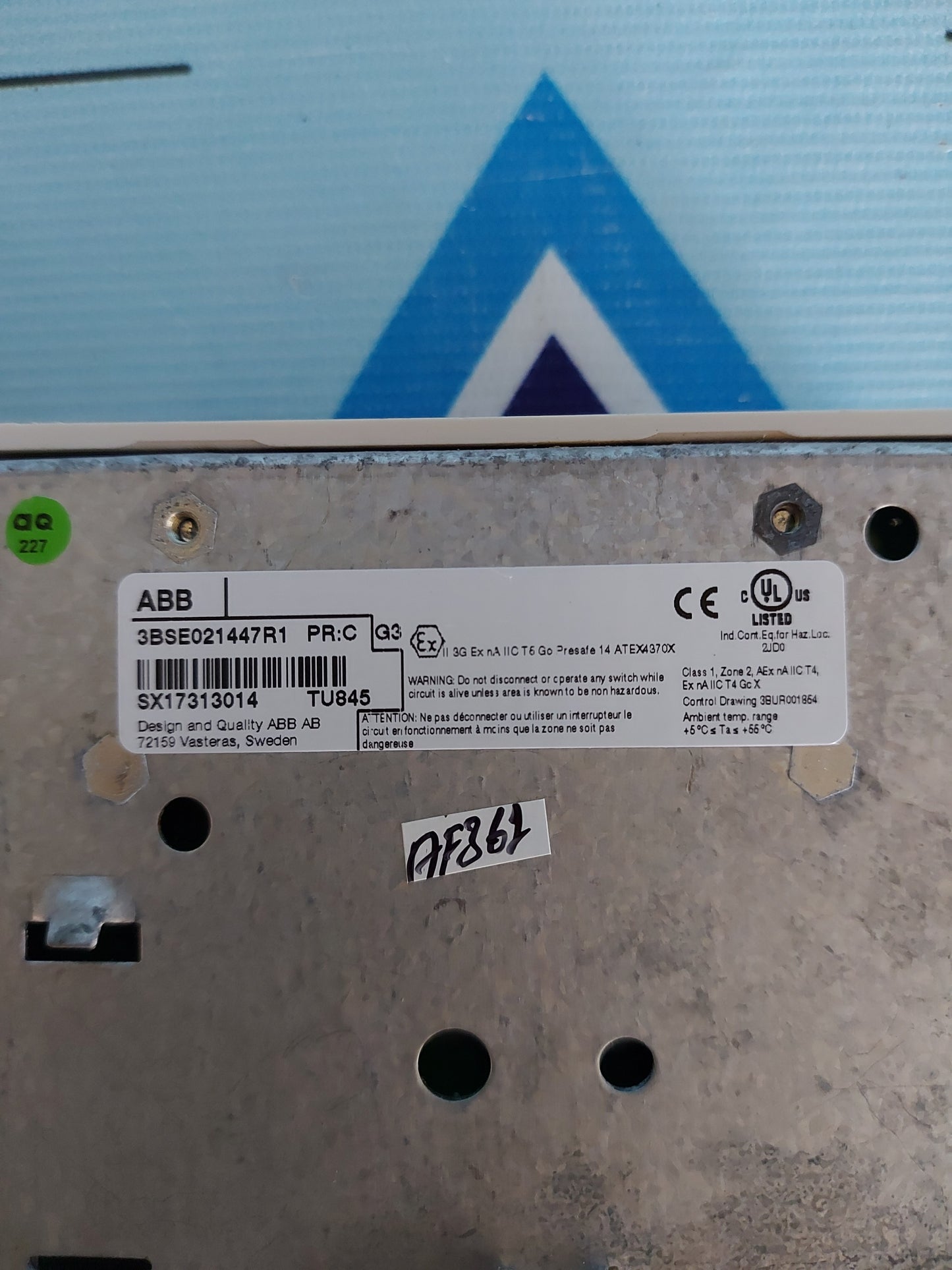 ABB TU845 MODULE TERMINATION UNIT 3BSE021447R1