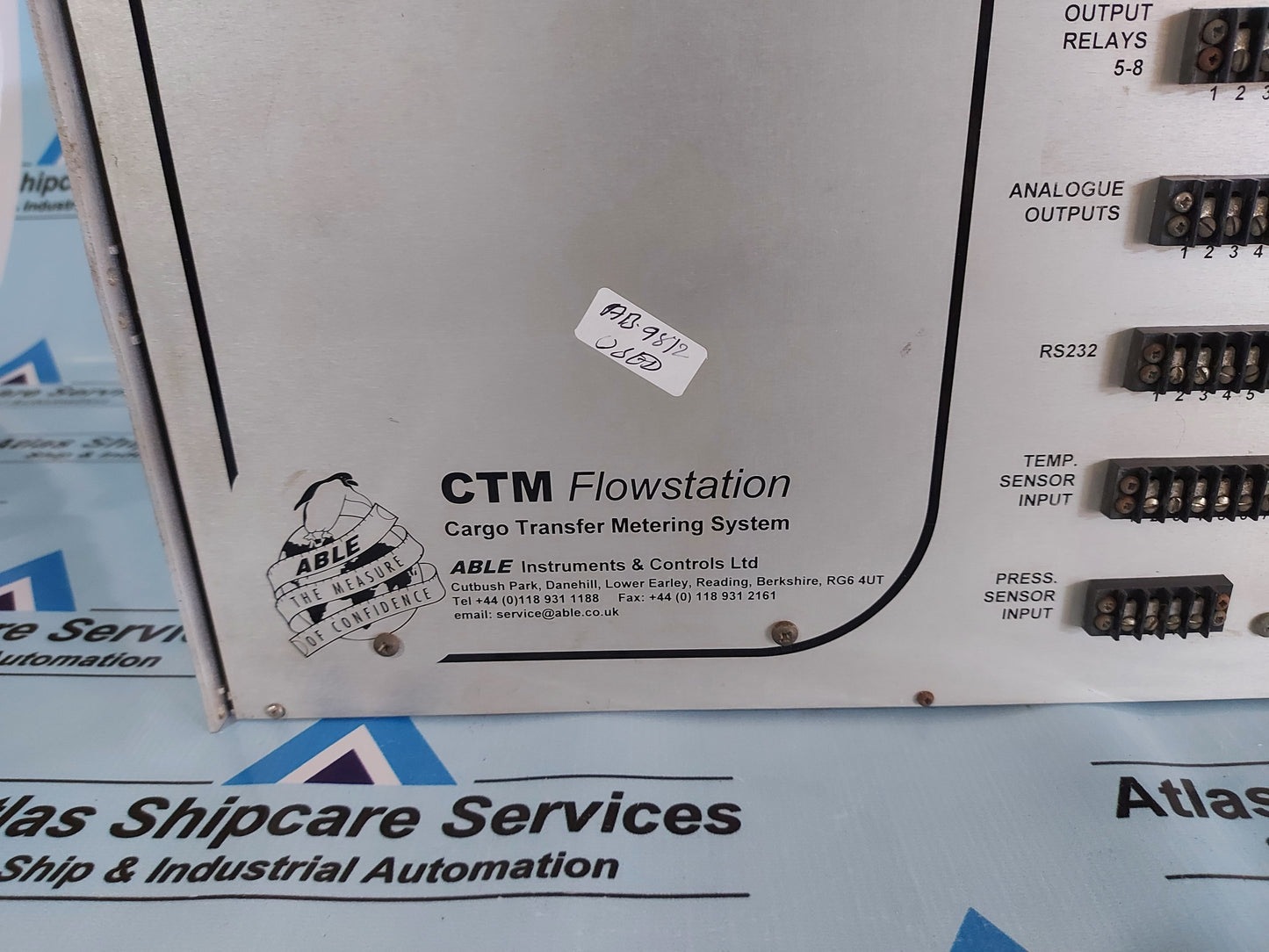 ABLE CTM FLOWSTATION CARGO TRANSFER METERING SYSTEM