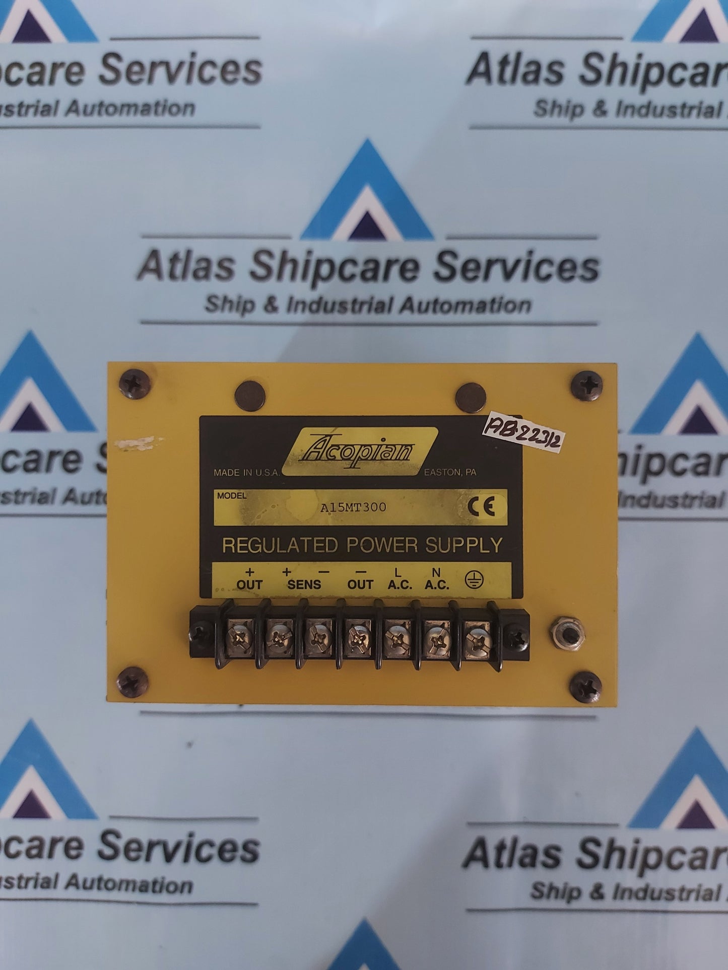 ACOPIAN A15MT300 REGULATED POWER SUPPLY