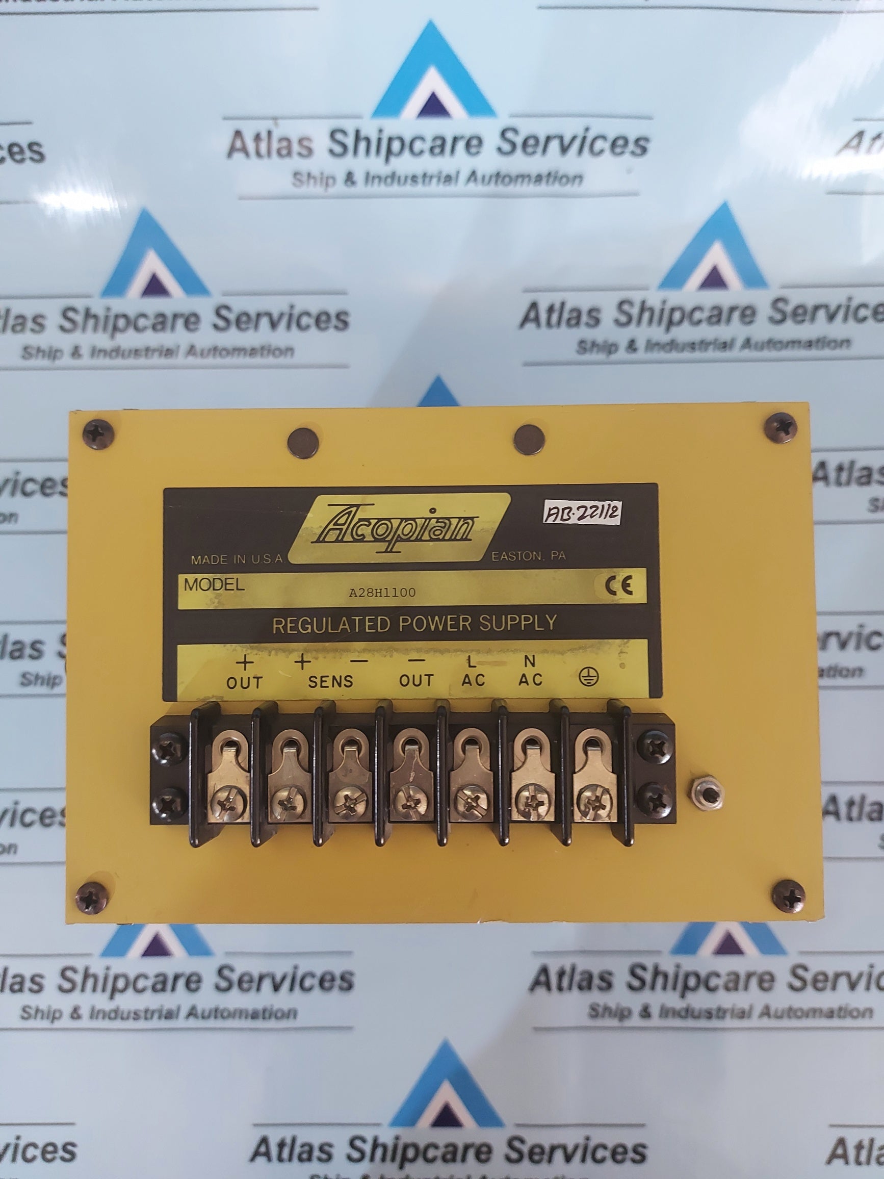 ACOPIAN A28H1100 REGULATED POWER SUPPLY