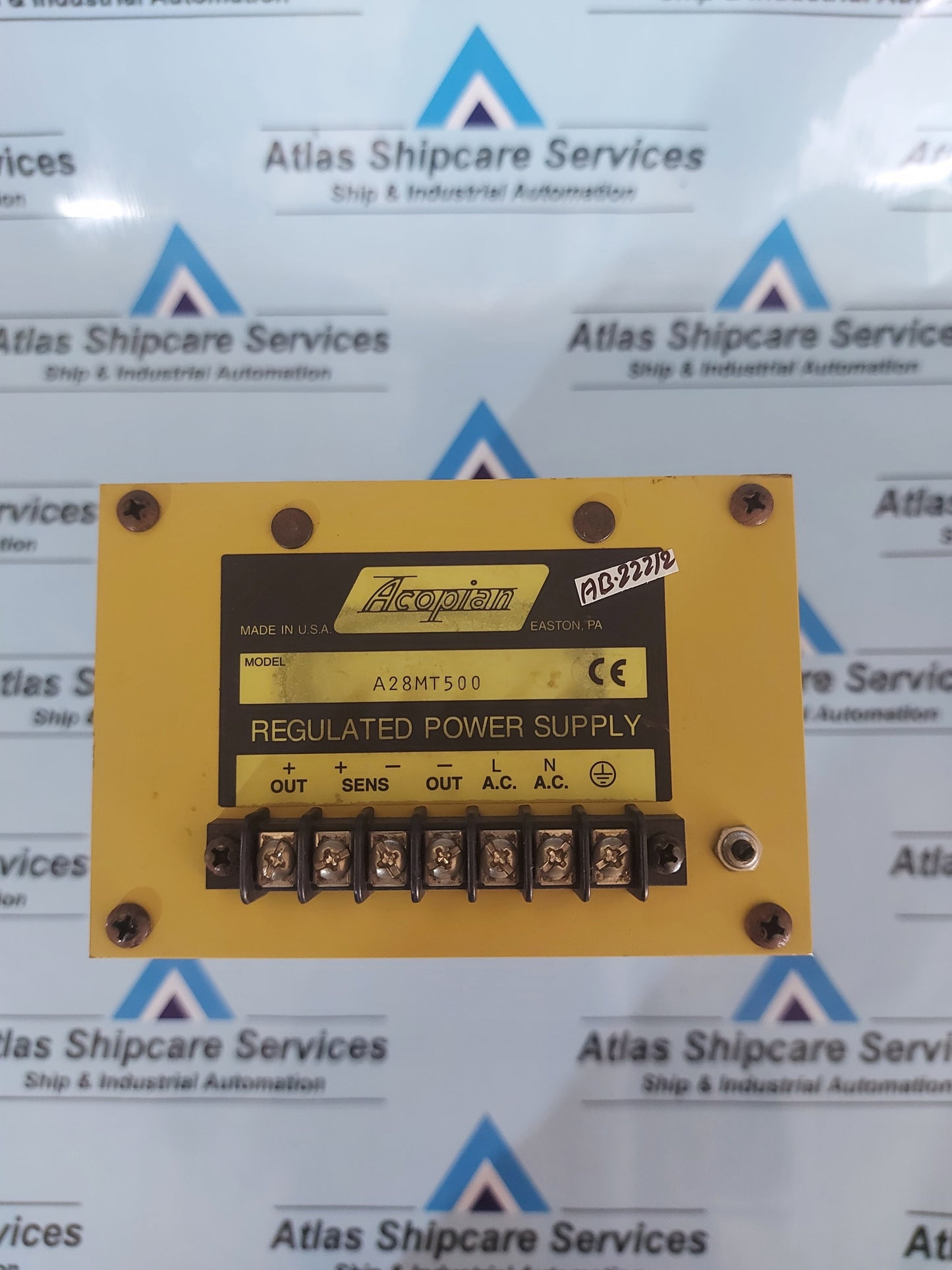 ACOPIAN A28MT500 REGULATED POWER SUPPLY