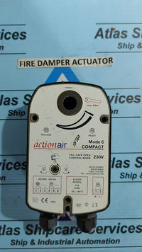 ACTIONAIR MODE 6 COMPACT 230V ELECTRIC ACTUATOR FAIL-SAFE OPEN CONTROL MODE