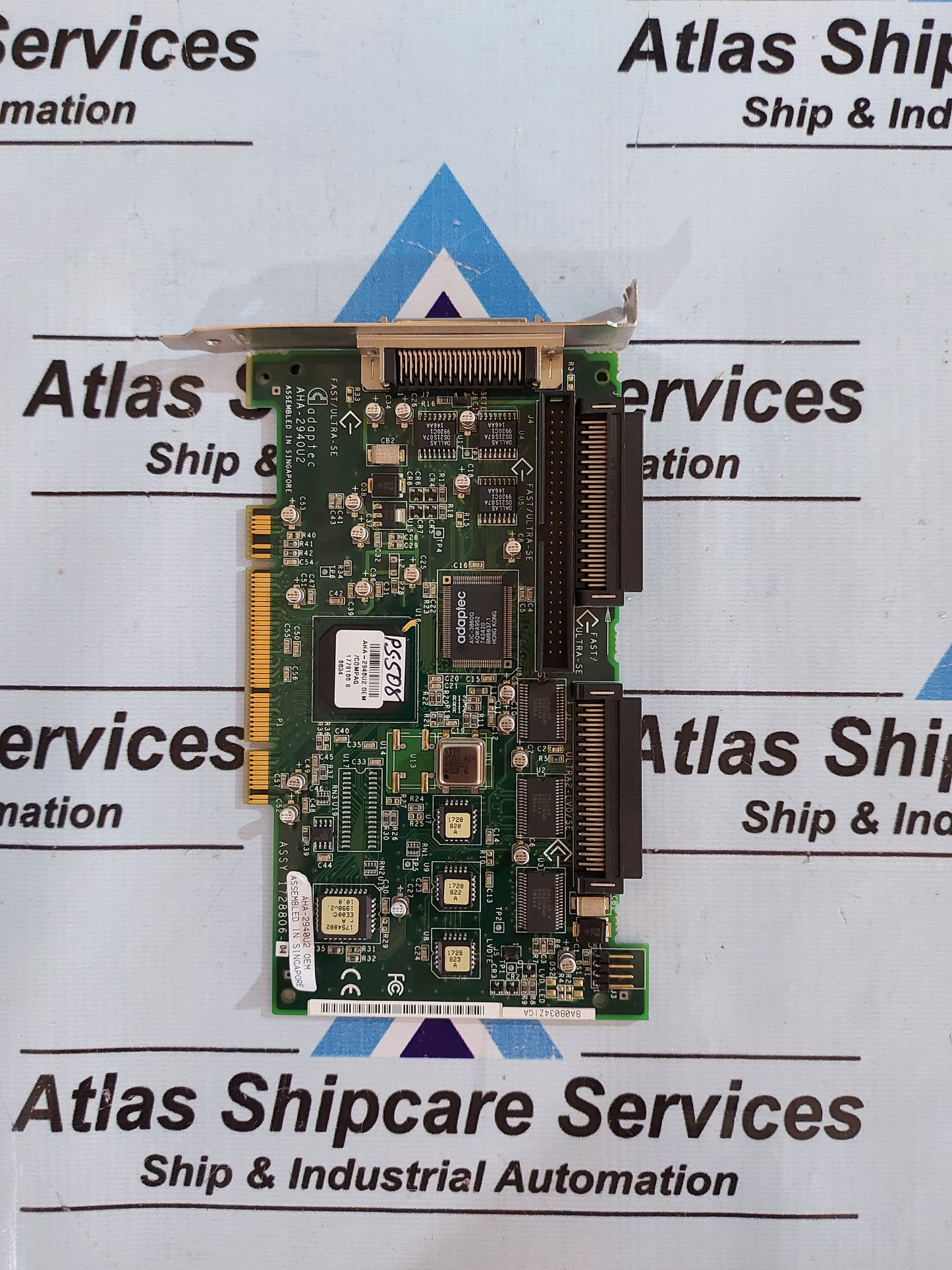 ADAPTEC DELL PCI WU-SCSI AHA-2940U2 OEM CARD