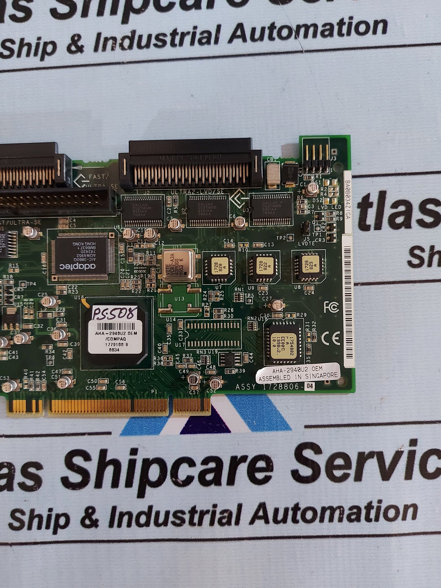 ADAPTEC DELL PCI WU-SCSI AHA-2940U2 OEM CARD