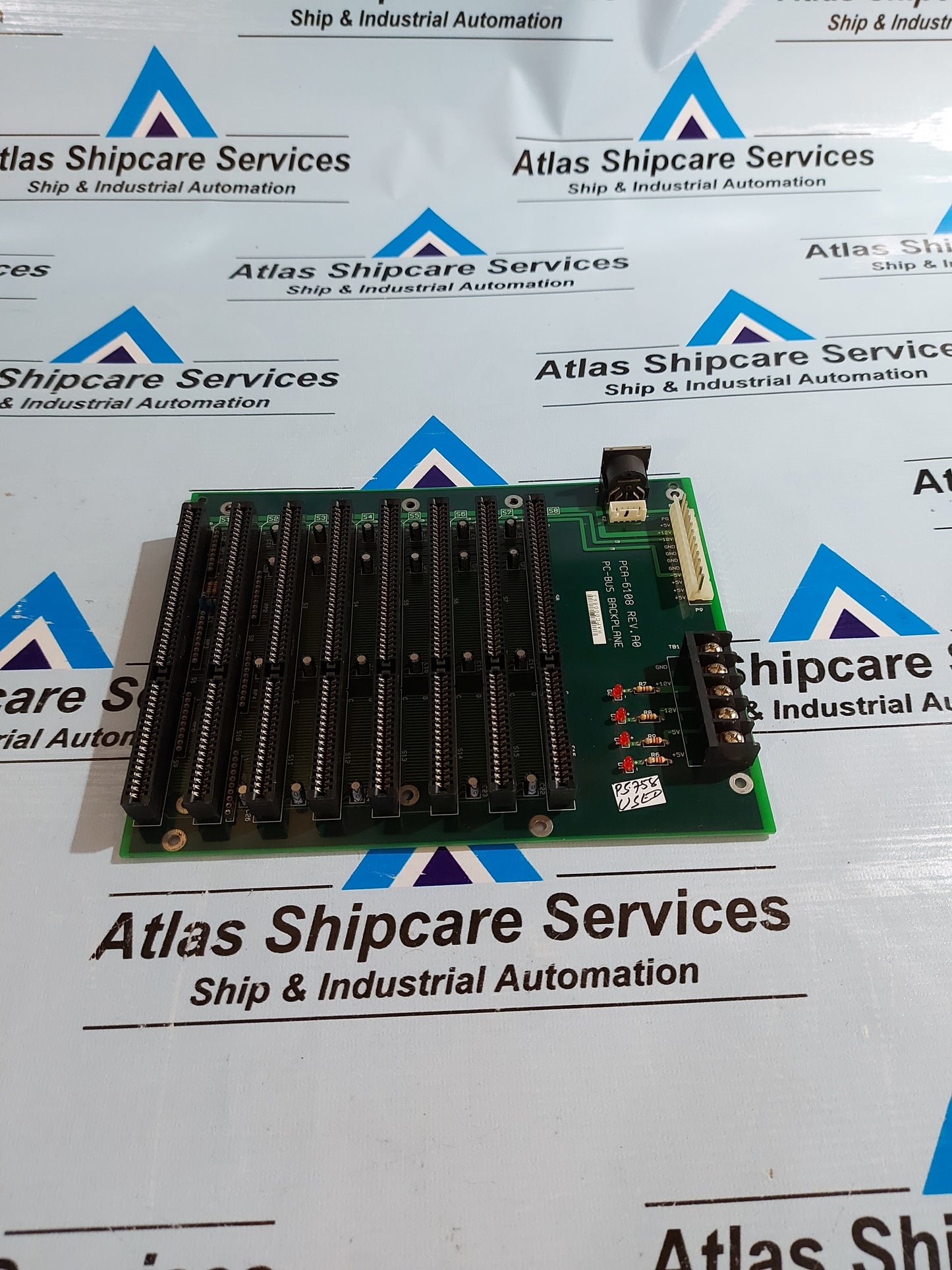 ADVANCED PCA-6108 REV.A0 PC-BUS BLACKPLANE BOARD