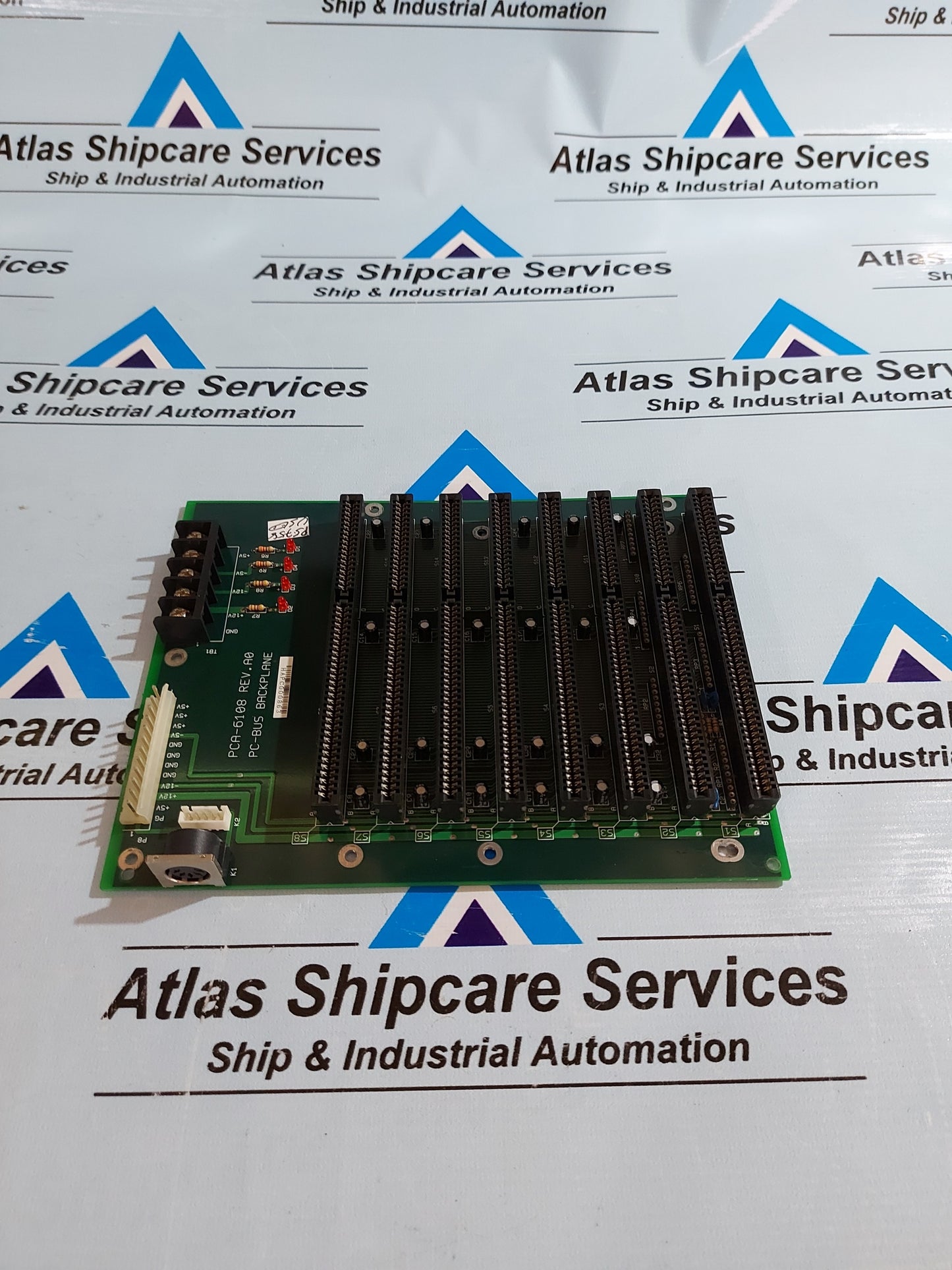 ADVANCED PCA-6108 REV.A0 PC-BUS BLACKPLANE BOARD