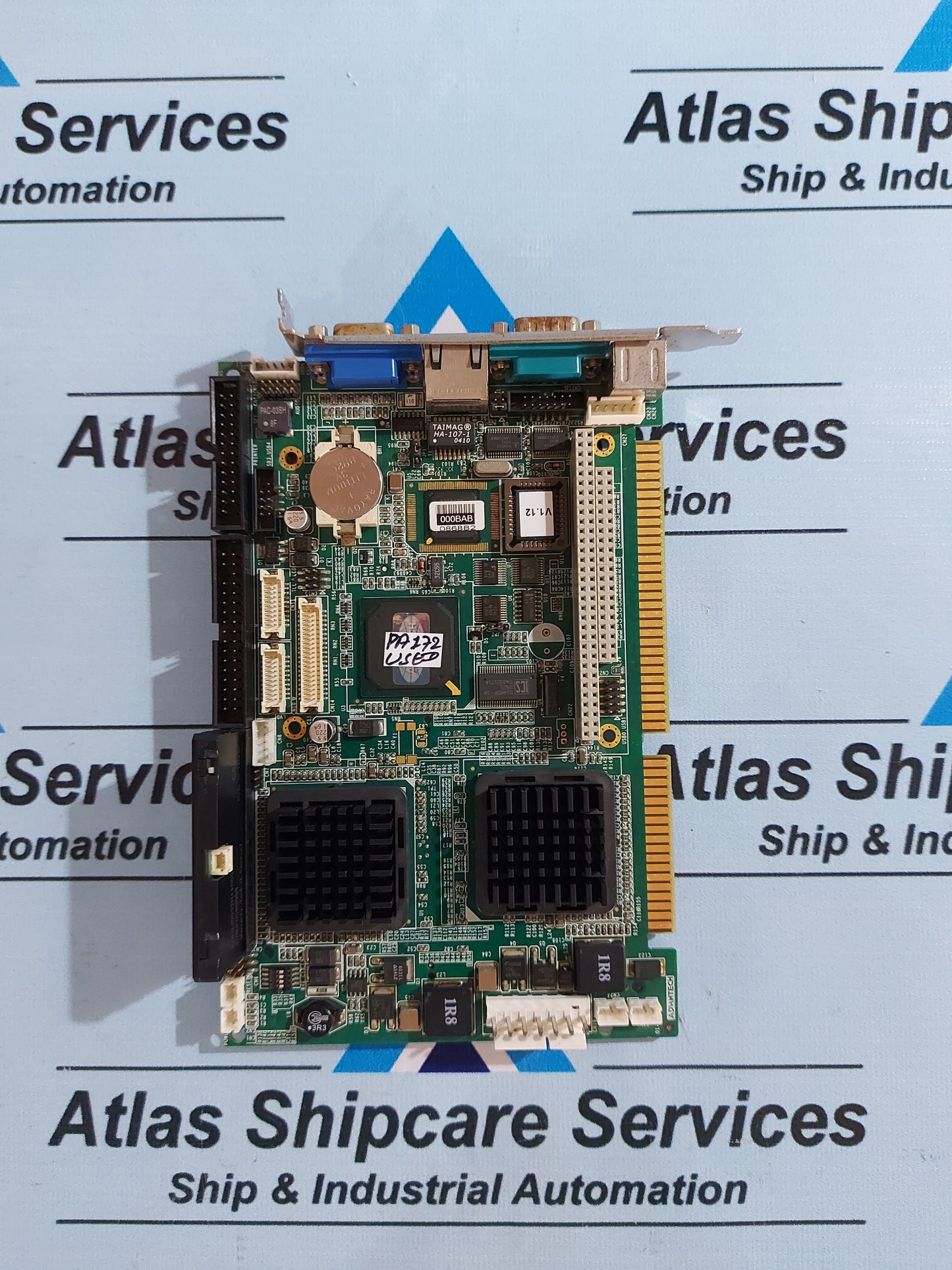 ADVANTECH INDUSTRIAL COMPUTER MOTHER BOARD 19A6677300 PCA-6773 REV.A1