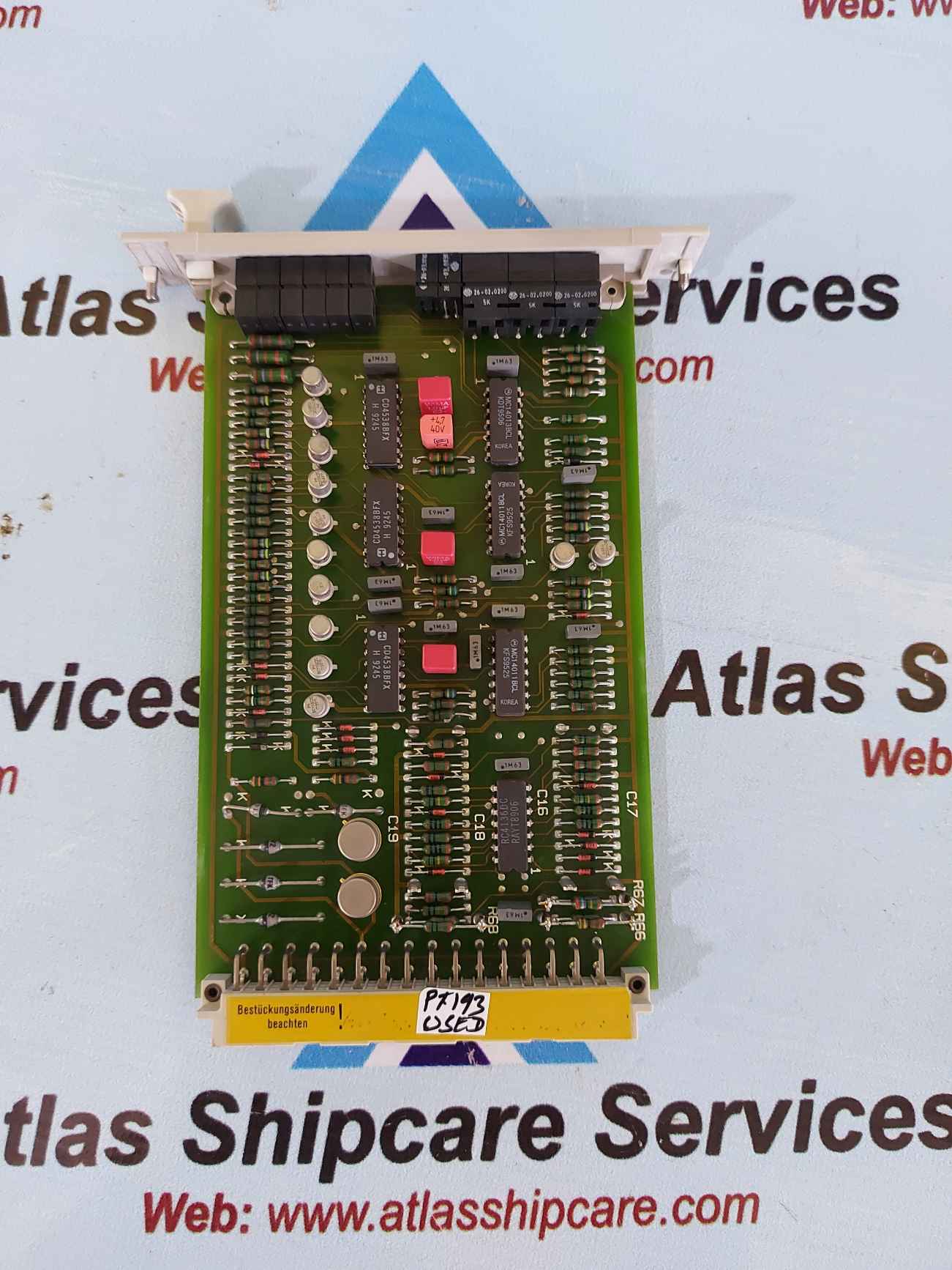 AEG 029.093 500 PCB CARD