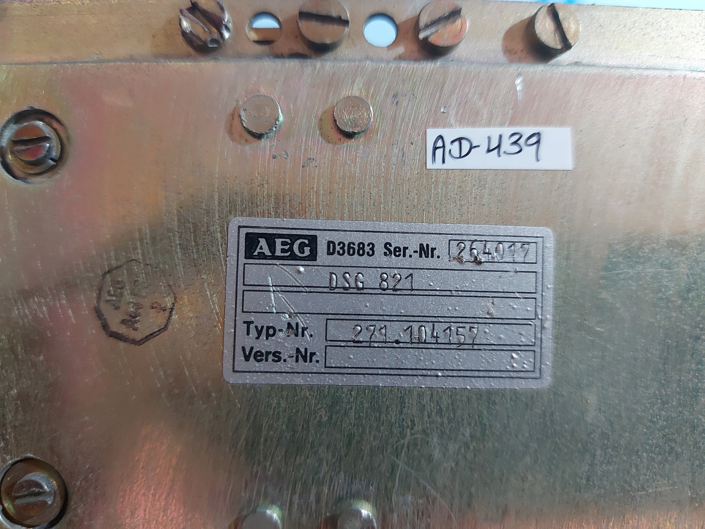 AEG DSG 821 271.104157