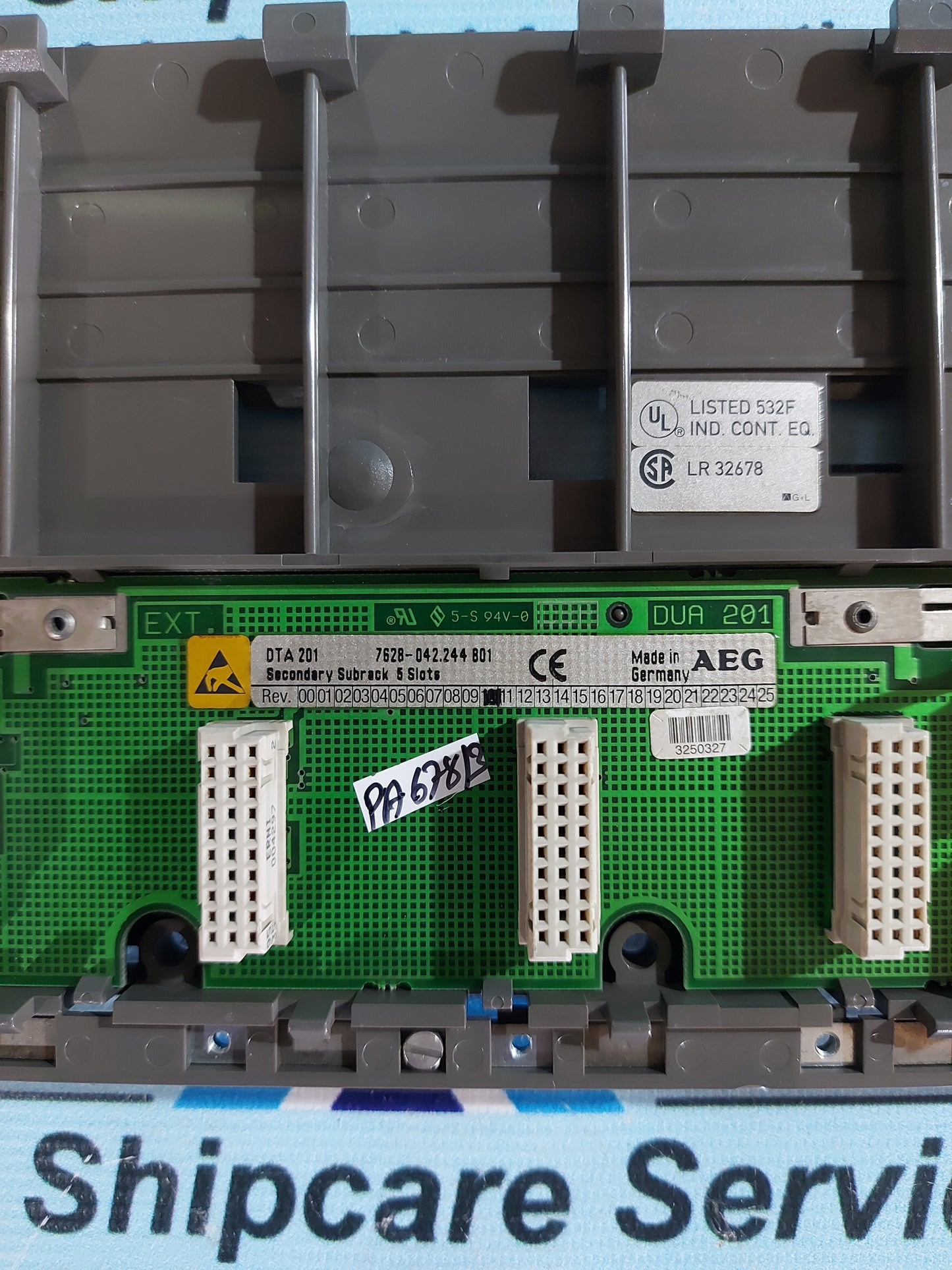 AEG DTA 201 SECONDARY SUBRACK 5 SLOT