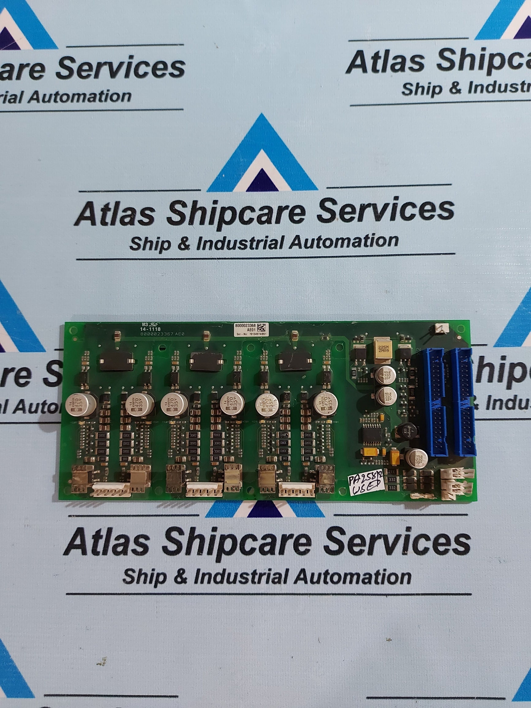 AEG POWER SOLUTION 8000023368 UPS RECTIFIER TRIGGER PCB CARD – Atlas ...