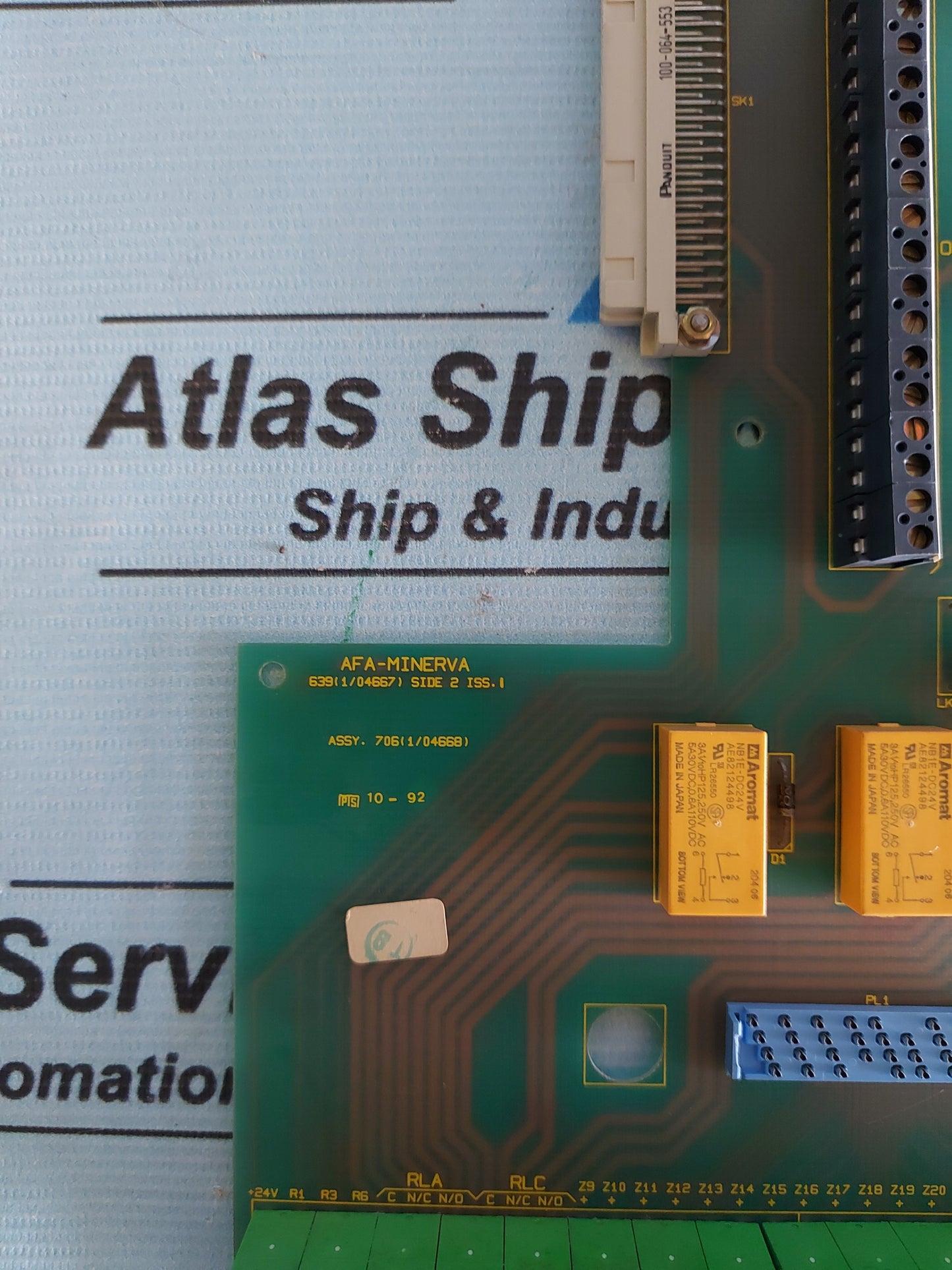 AFA-MINERVA 639 (1/04667) FIRE ALARM PANEL