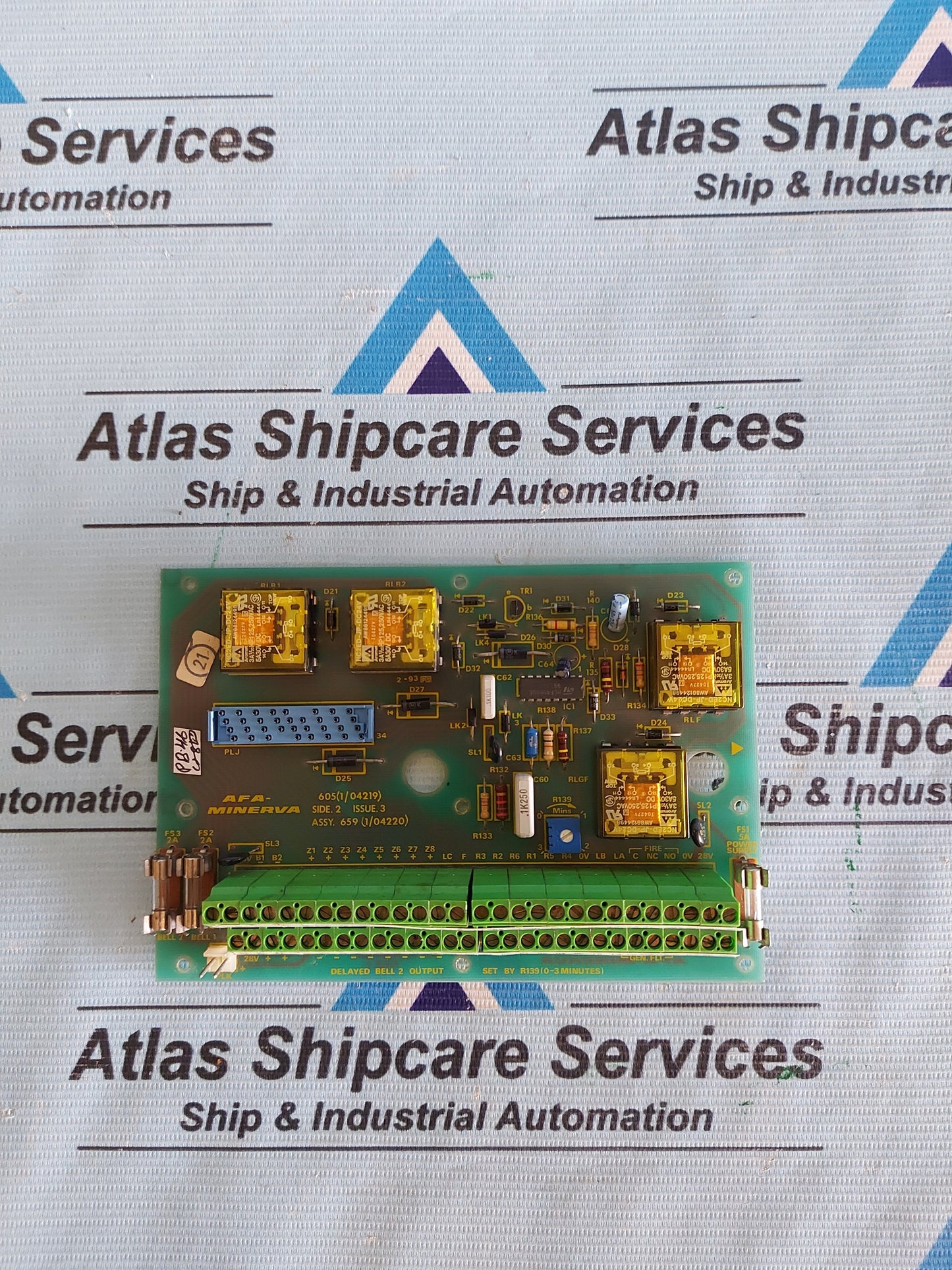 AFA-MINERVA 659 (1/04220) PCB CARD 605(1/04219)