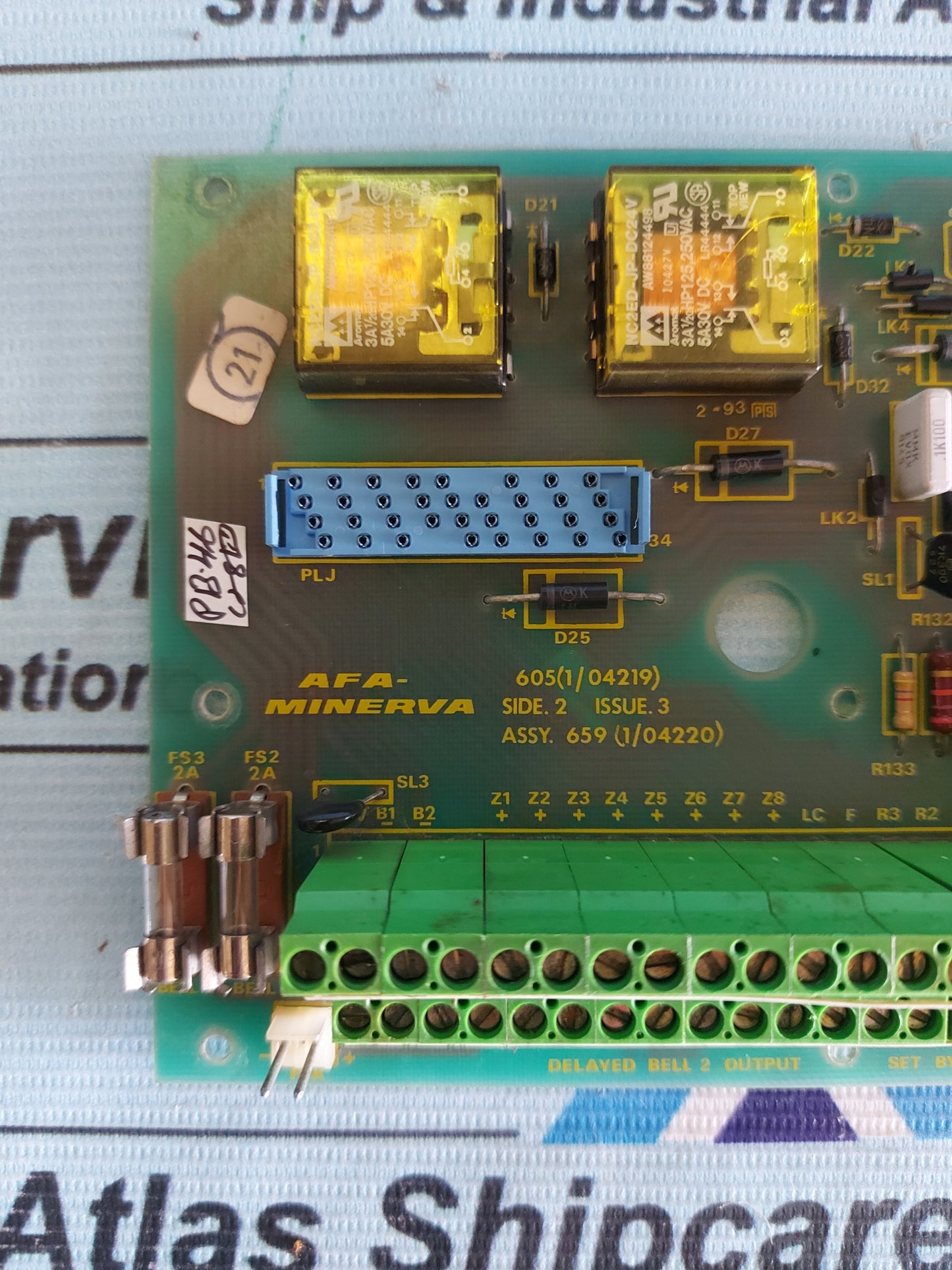 AFA-MINERVA 659 (1/04220) PCB CARD 605(1/04219)