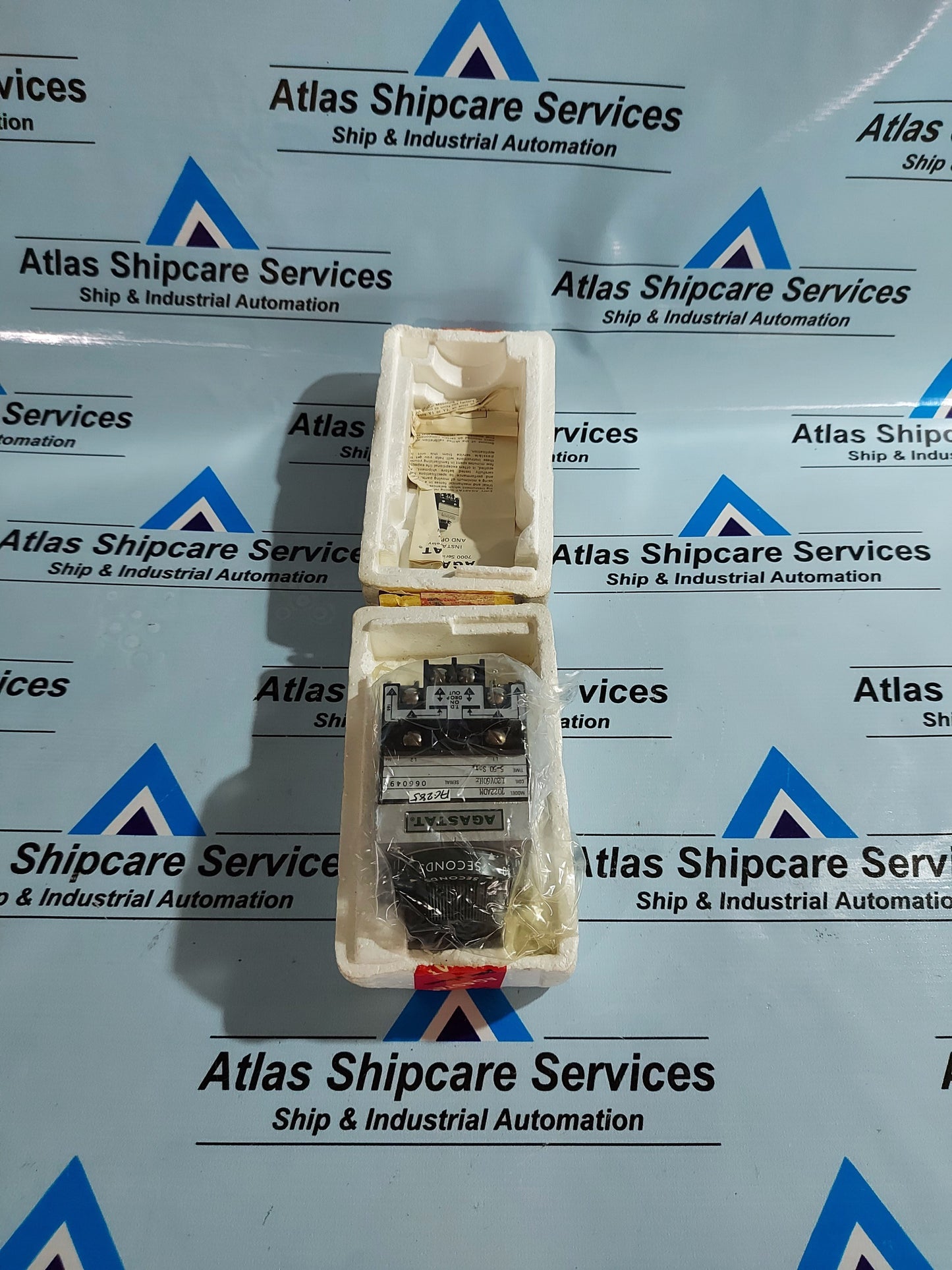 AGASTAT 7022ADM TIME DELAY RELAY 5-50 SEC 120V50Hz COIL