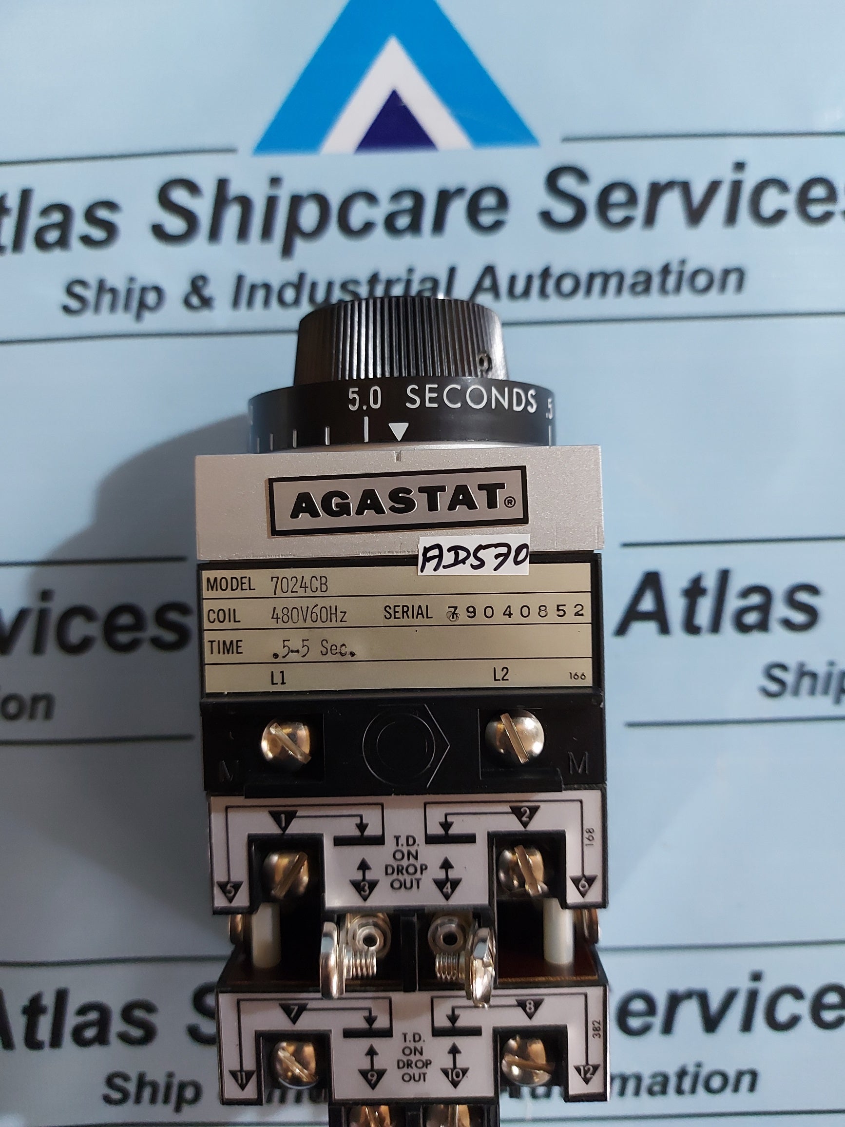 AGASTAT 7024GB 7000 SERIES TIMING RELAY – Atlas Shipcare Services