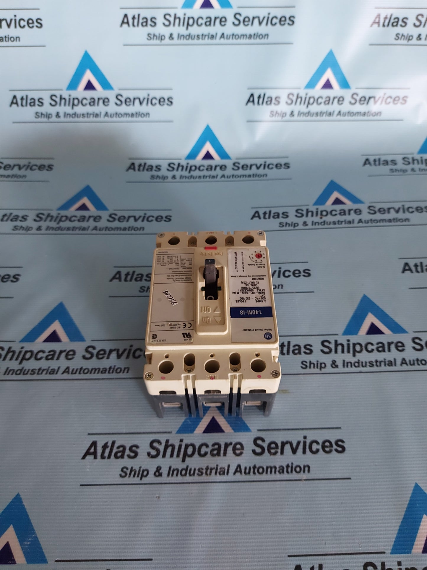 ALLEN-BRADLEY 140M-I8-B30S-M (A) MOTOR PROTECTOR CIRCUIT