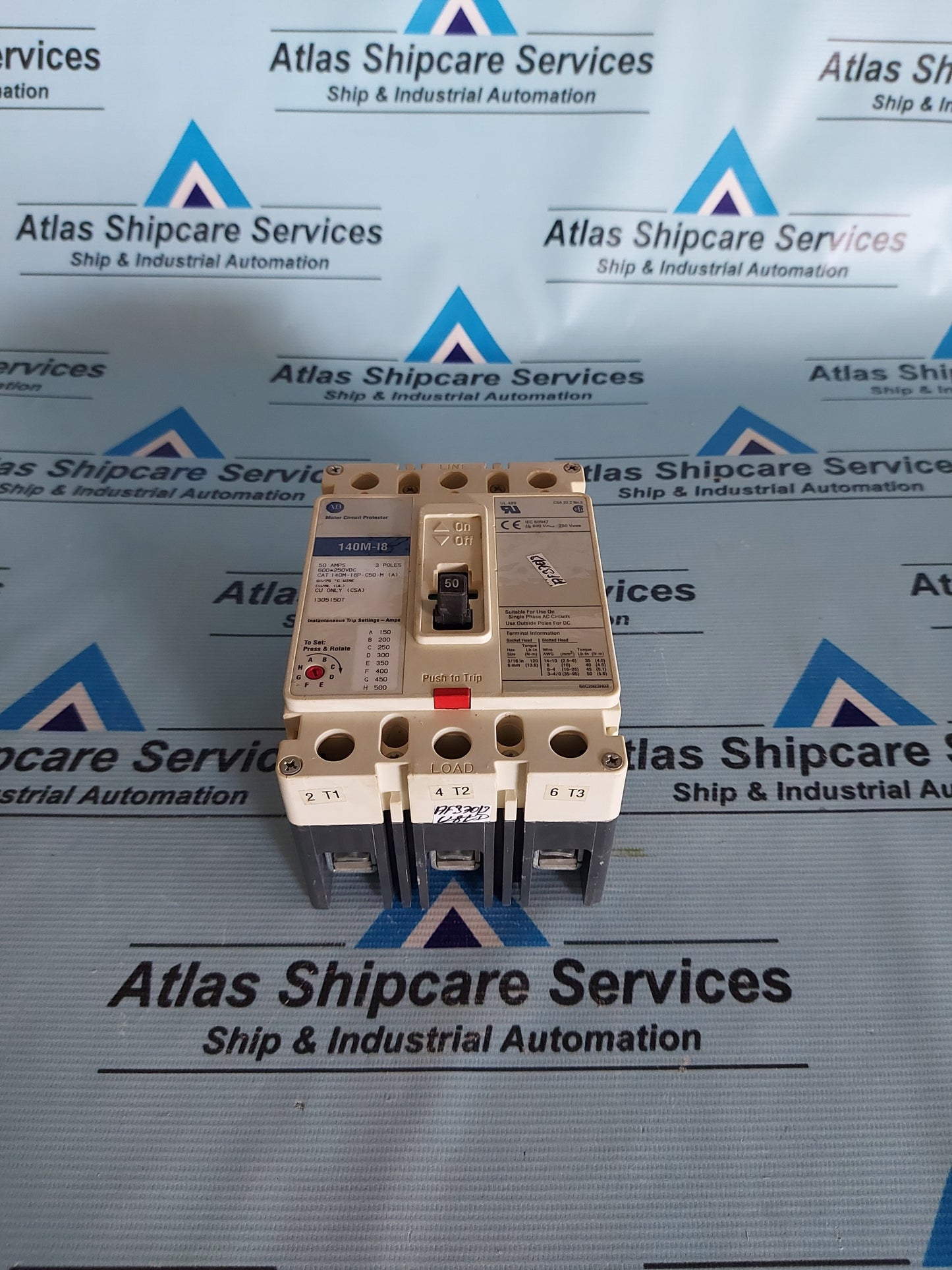 ALLEN-BRADLEY 140M-I8P-C50-M MOTOR PROTECTOR CIRCUIT