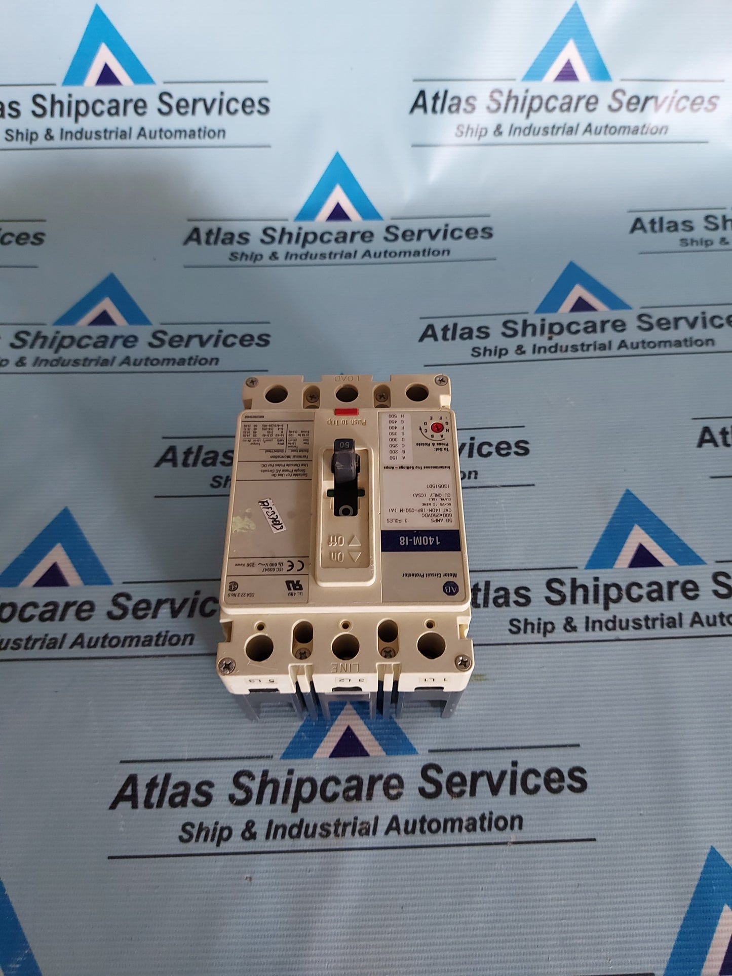 ALLEN-BRADLEY 140M-I8P-C50-M MOTOR PROTECTOR CIRCUIT