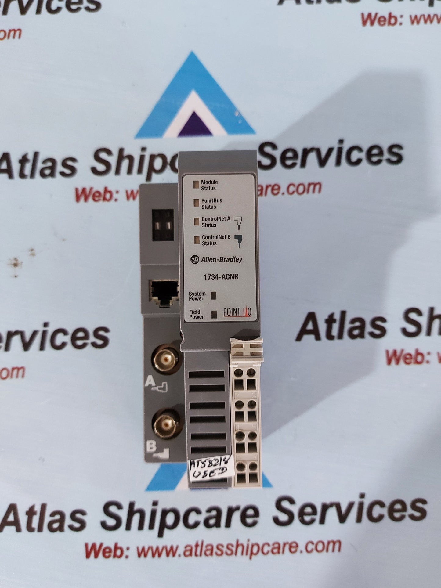 ALLEN-BRADLEY 1734-ACNR POINT I/O CONTROLNET NETWORK ADAPTER