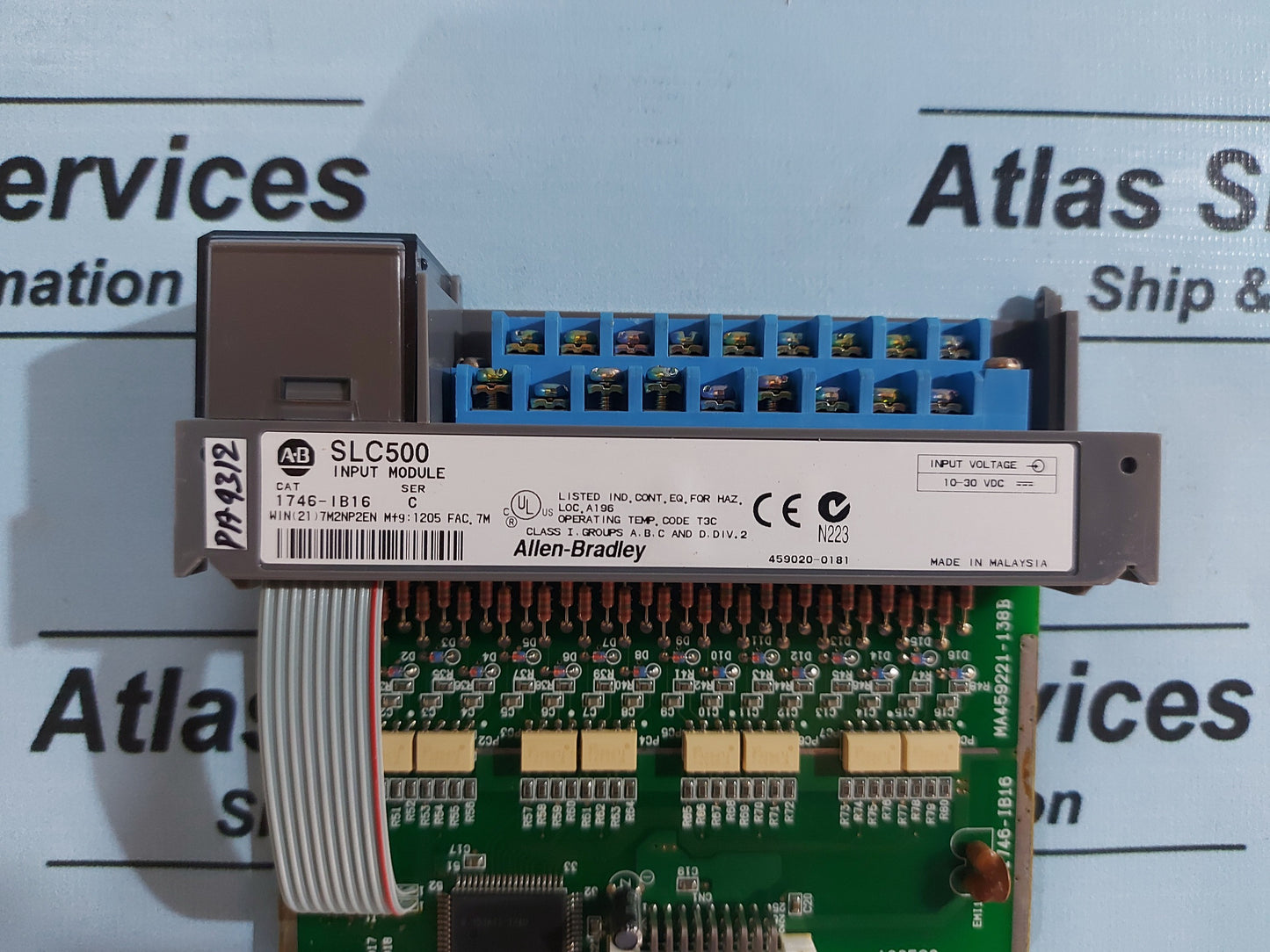 ALLEN-BRADLEY 1746-IB16 SLC 500 INPUT MODULE