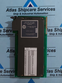 ALLEN-BRADLEY 1771-ICD 20 TO 60 VDC INPUT MODULE