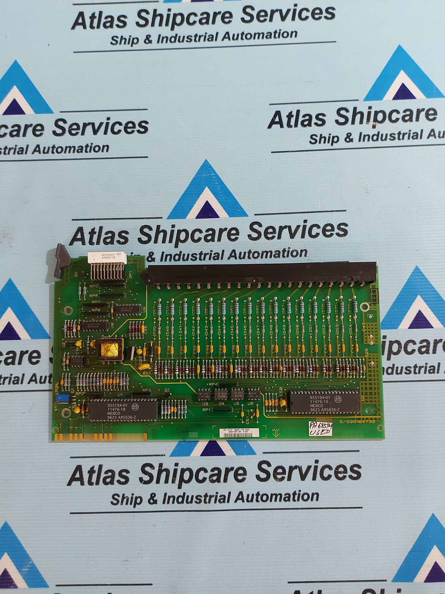 ALLEN-BRADLEY 1771-ICD/B DC INPUT MODULE 20-60VDC