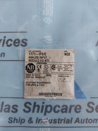 ALLEN-BRADLEY 1771-IFE/C ANALOG INPUT MODULE (12 BIT)