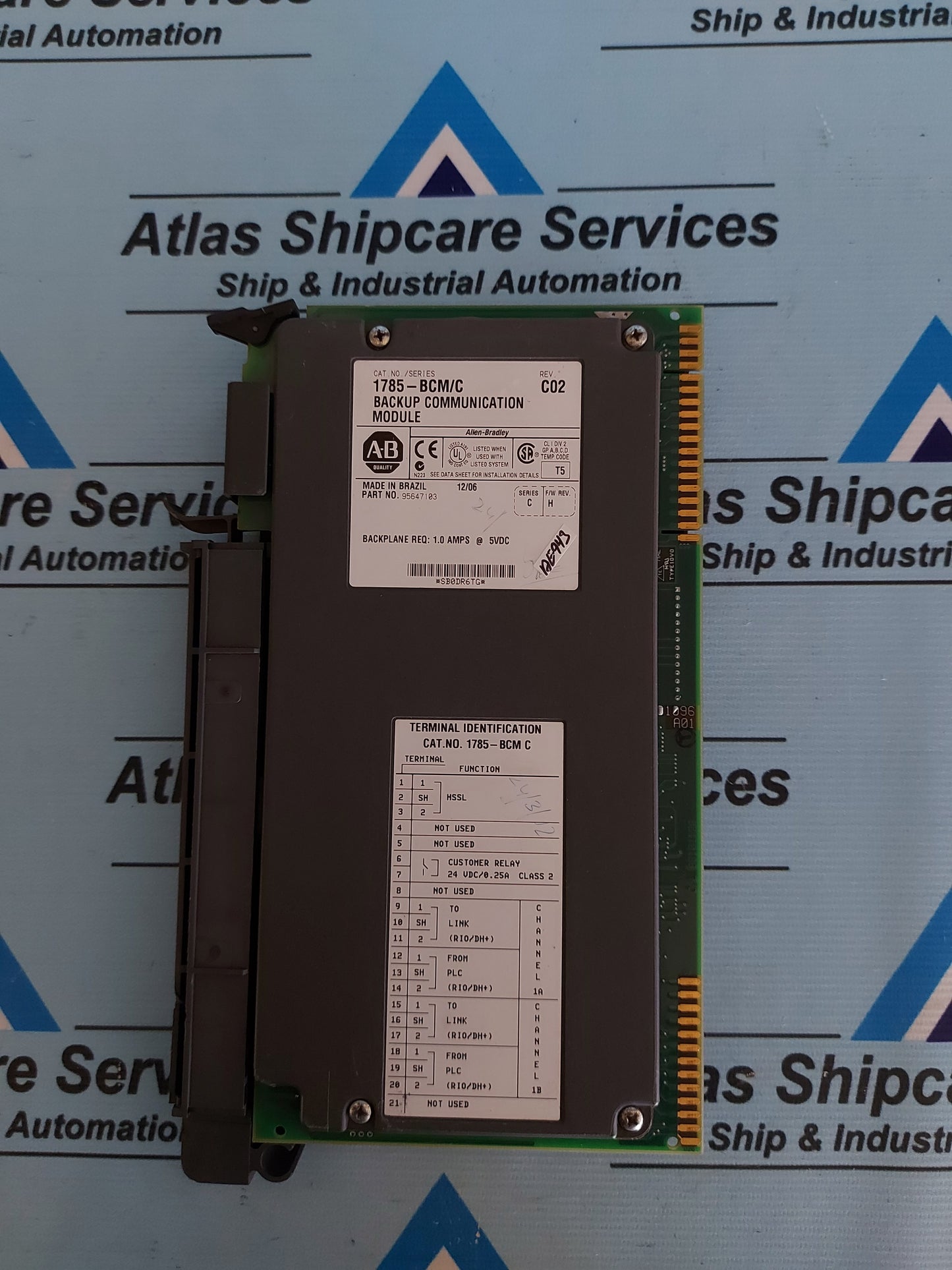 ALLEN-BRADLEY 1785-BCM/C BACKUP COMMUNICATION MODULE