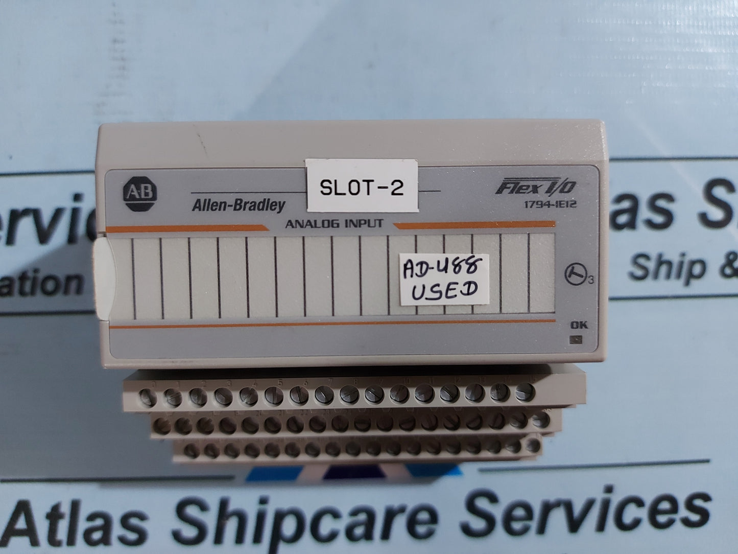 ALLEN-BRADLEY 1794-IE12 ANALOG INPUT FLEX I/O MODULE