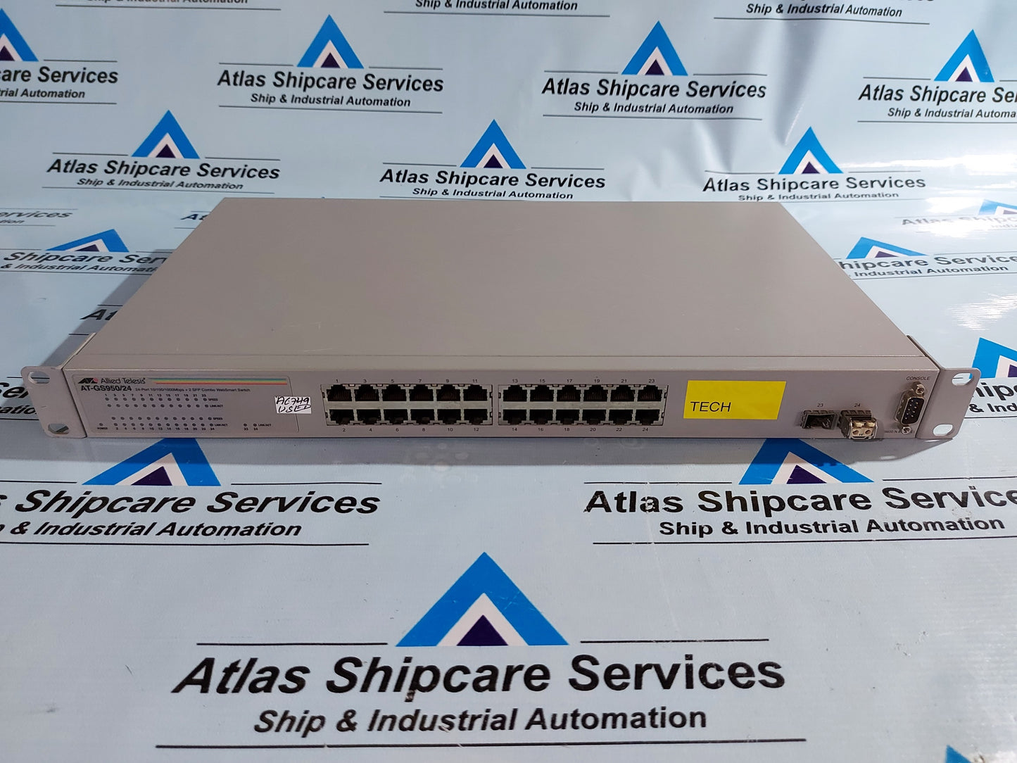 ALLIED TELESIS AT-GS950/24 24-PORT 10/100/1000Mbps +2 SFP COMBO WEBSMART SWITCH