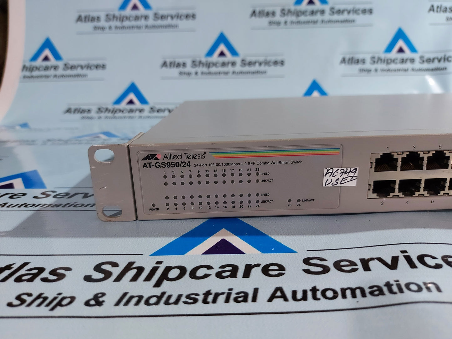 ALLIED TELESIS AT-GS950/24 24-PORT 10/100/1000Mbps +2 SFP COMBO WEBSMART SWITCH