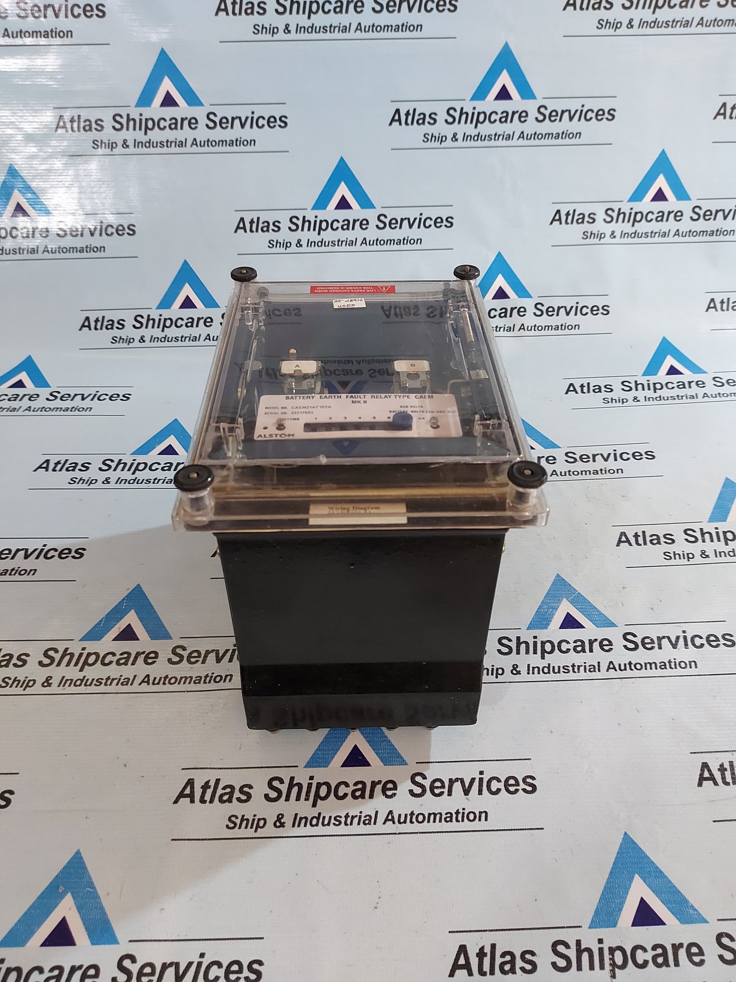 ALSTOM CAEM21AF102A BATERY EARTH FAULT RELAY