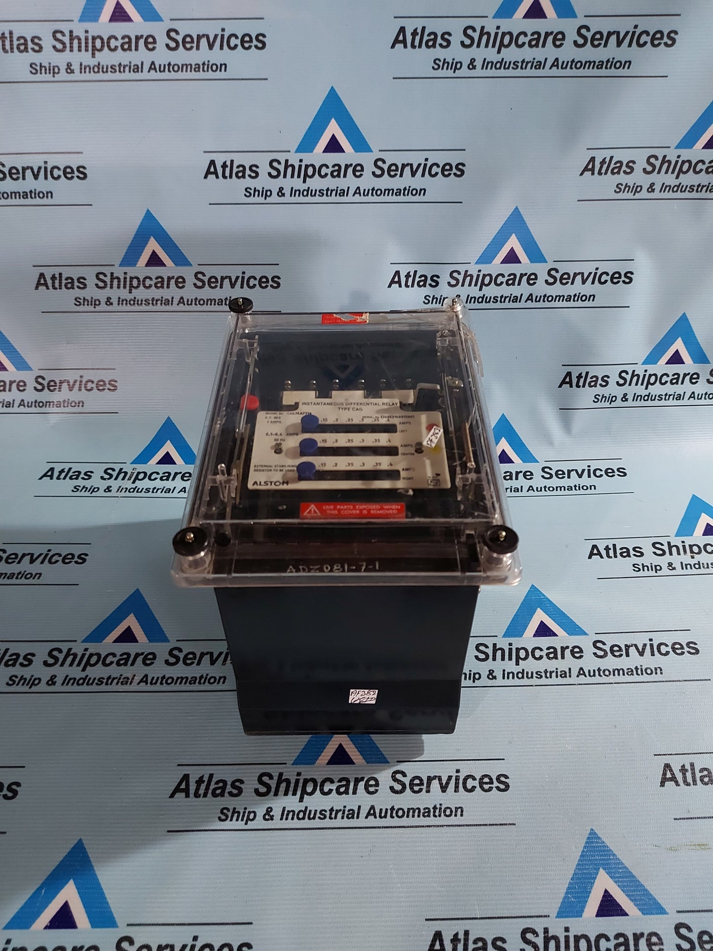 ALSTOM CAG34AF71A INSTANTANEOUS DIFFERENTIAL PROTECTION RELAY