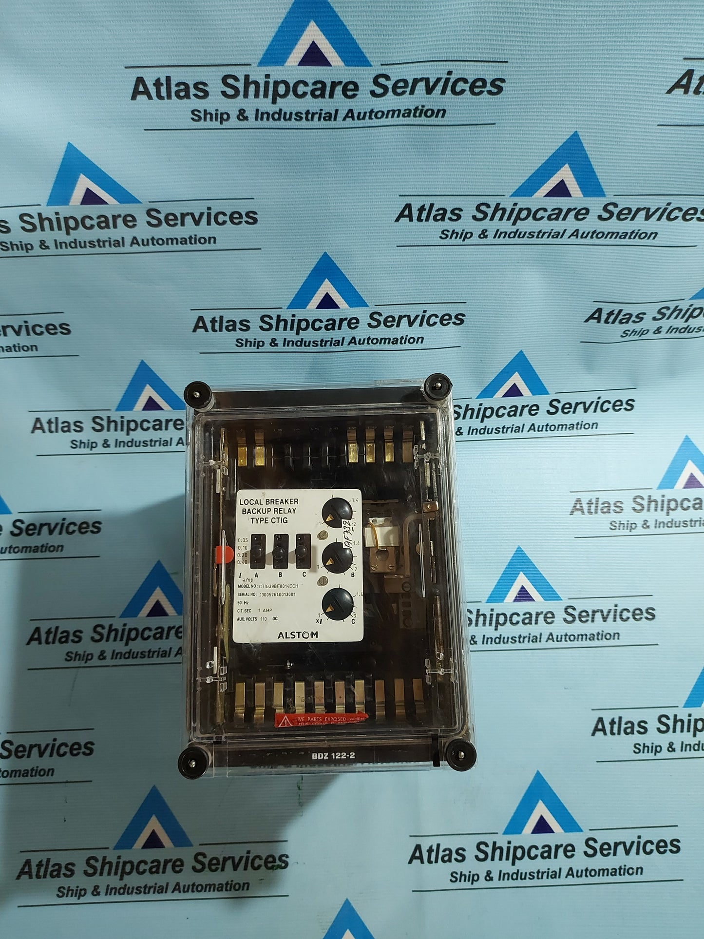 ALSTOM CTIG39BF8014ECH LOCAL BREAKER BACKUP RELAY