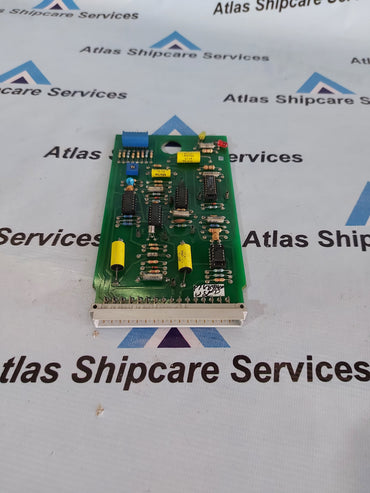 ALSTOM D-984-0579 FREQUENCY DETECTION BOARD