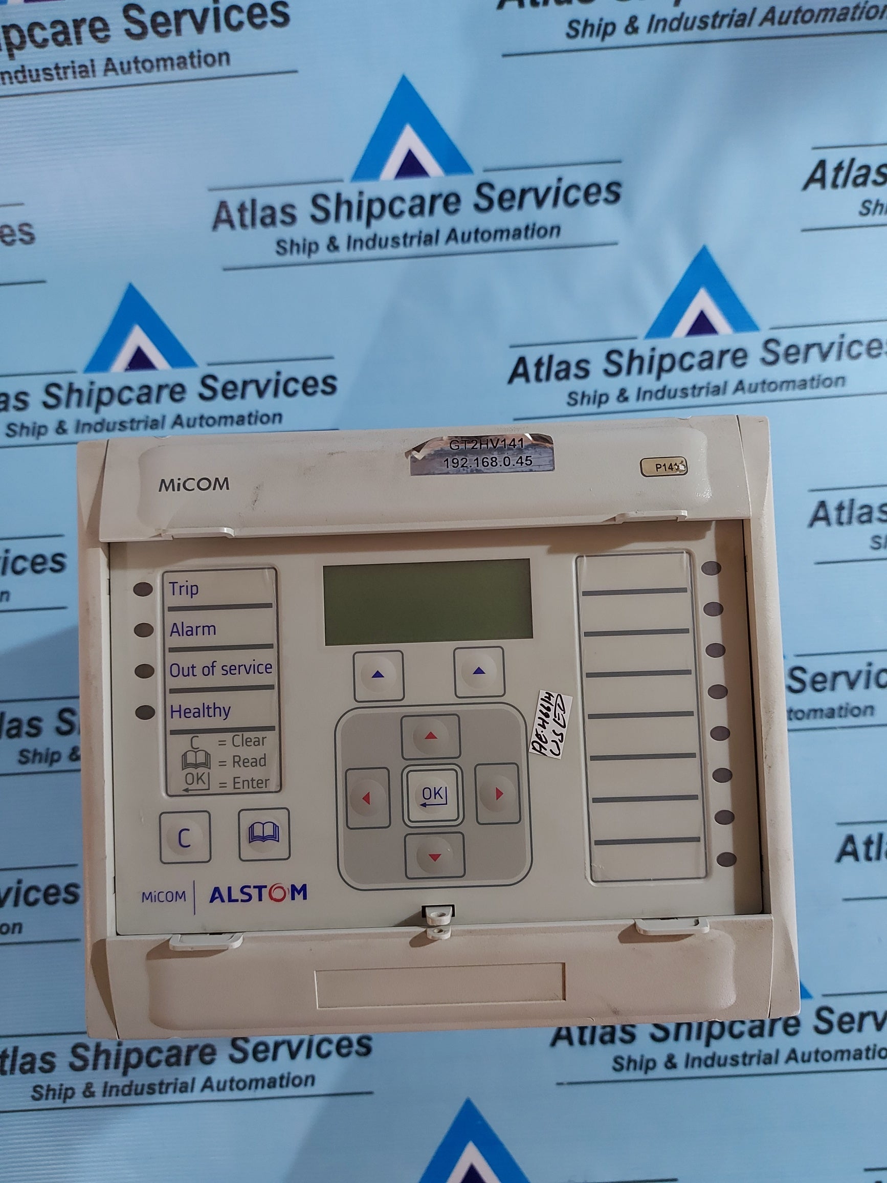 ALSTOM MICOM P145 FEEDER MANAGEMENT RELAY P14136A6M0440J – Atlas ...