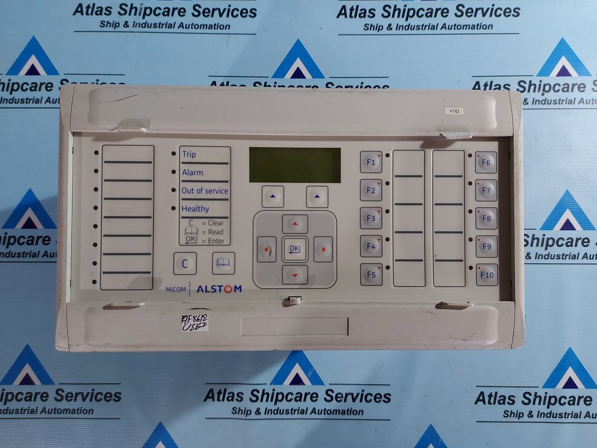 ALSTOM MICOM P743 GENERATOR PROTECTION NUMERICAL RELAY P743316A6M0510K ...