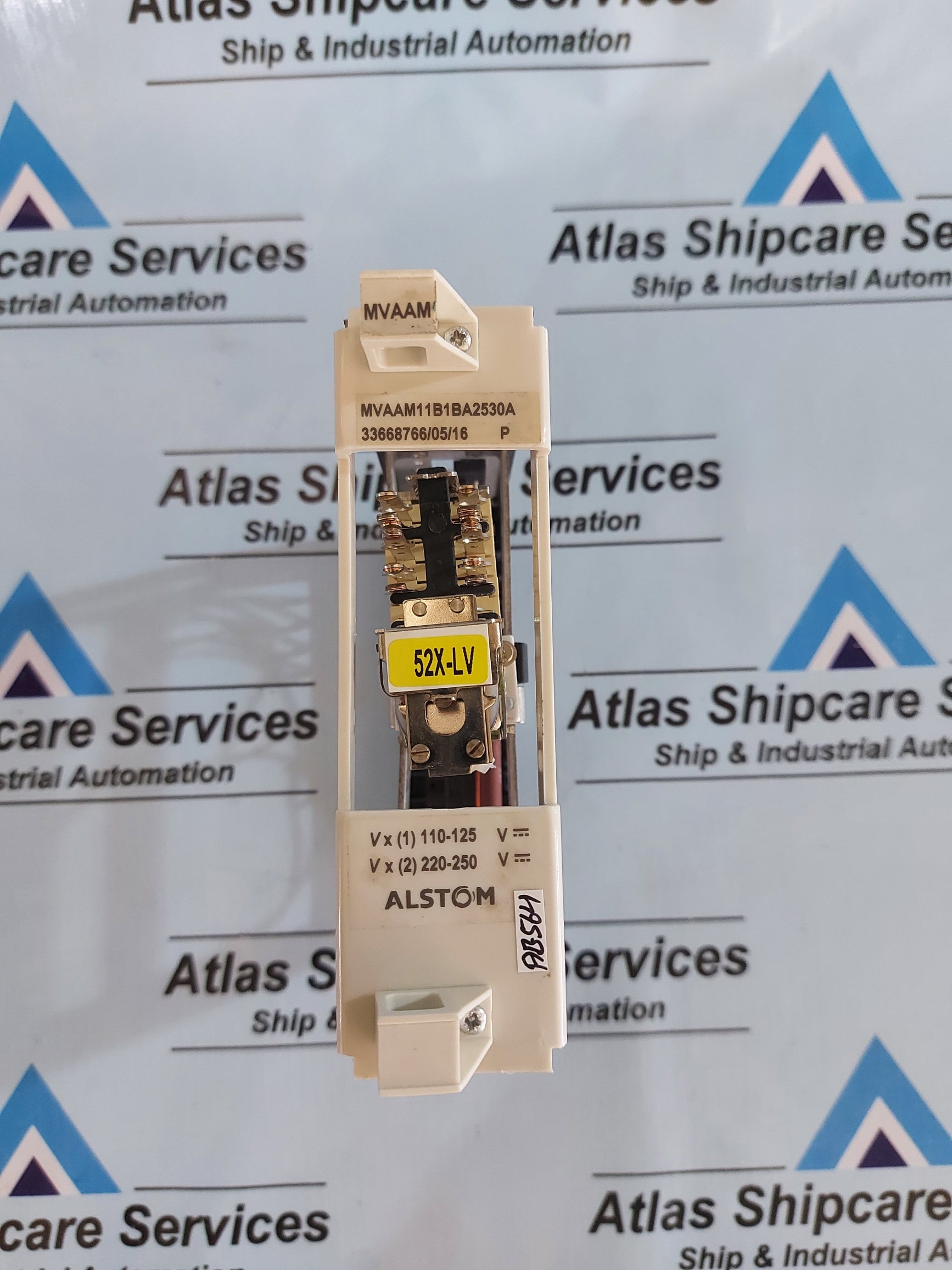 ALSTOM MVAAM AUXILIARY RELAY MVAAM11B1BA2530A