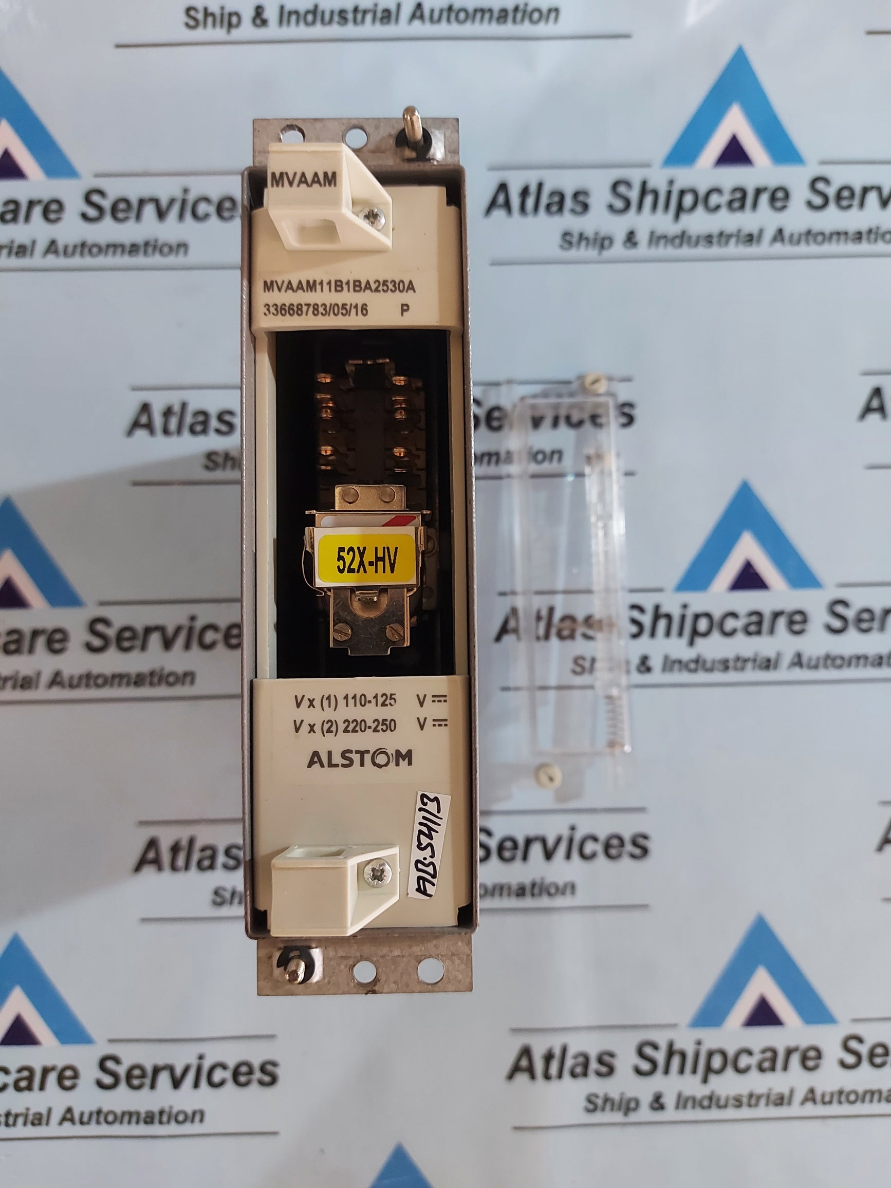 ALSTOM MVAAM AUXILIARY RELAY MVAAM11B1BA2530A