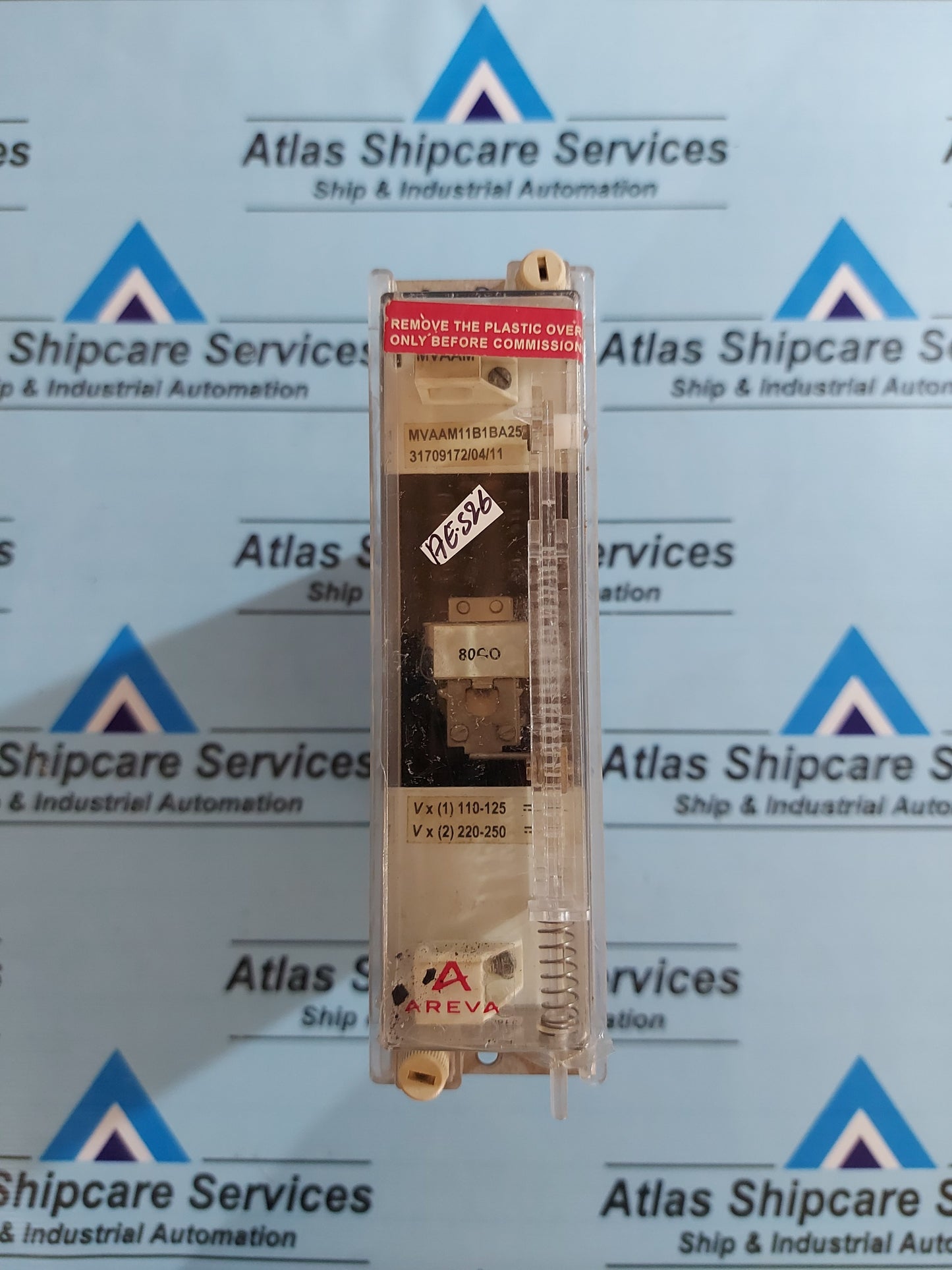 ALSTOM MVAAM AUXILIARY RELAY MVAAM11B1BA2530A