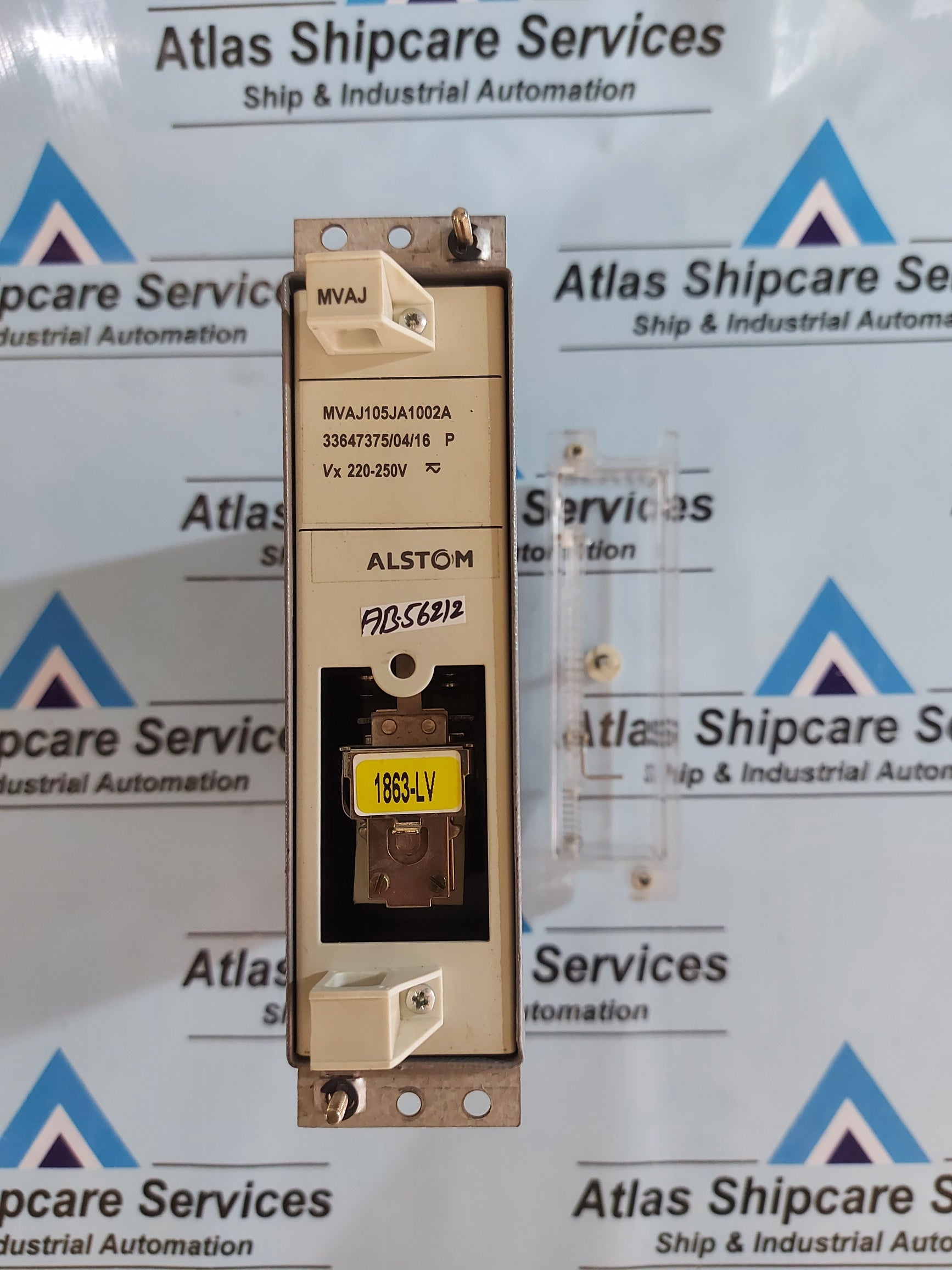 ALSTOM MVAJ105JA1002A TRIPPING CONTROL RELAY